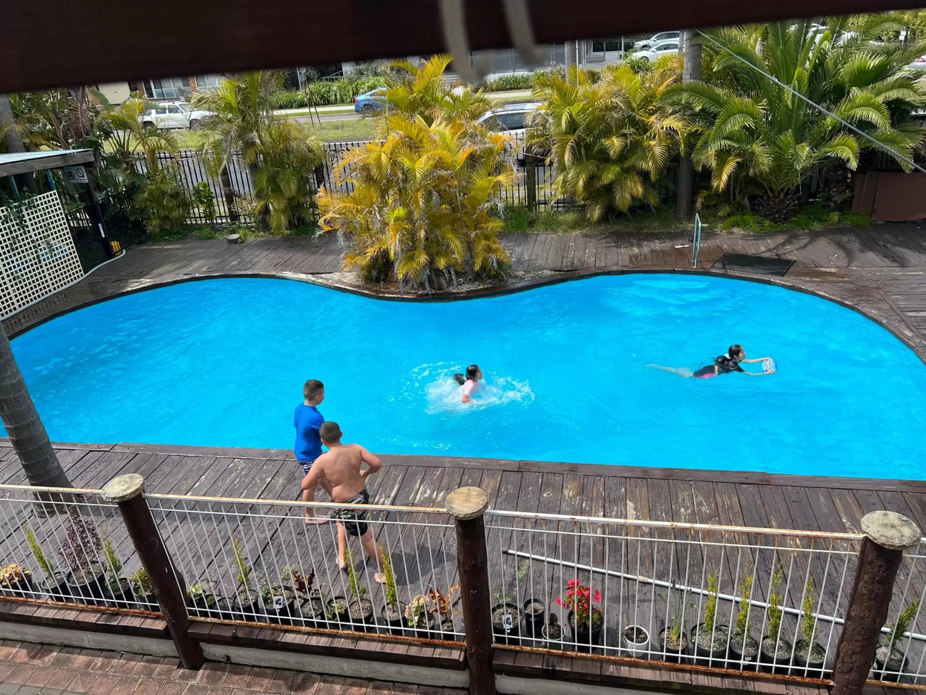 Swimming Pool in Central Jetty Motel