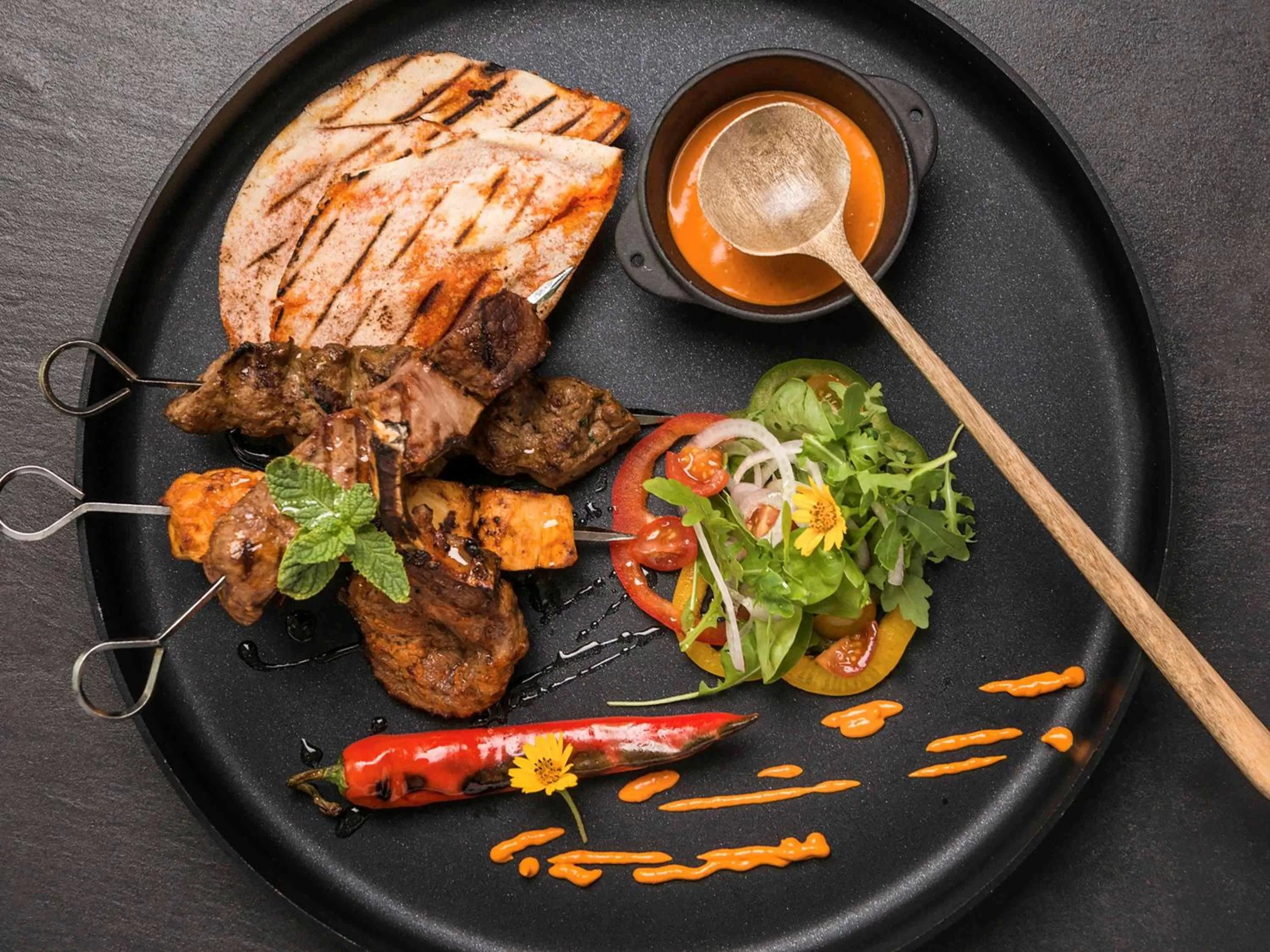 Restaurant/places to eat in The Retreat Palm Dubai MGallery by Sofitel