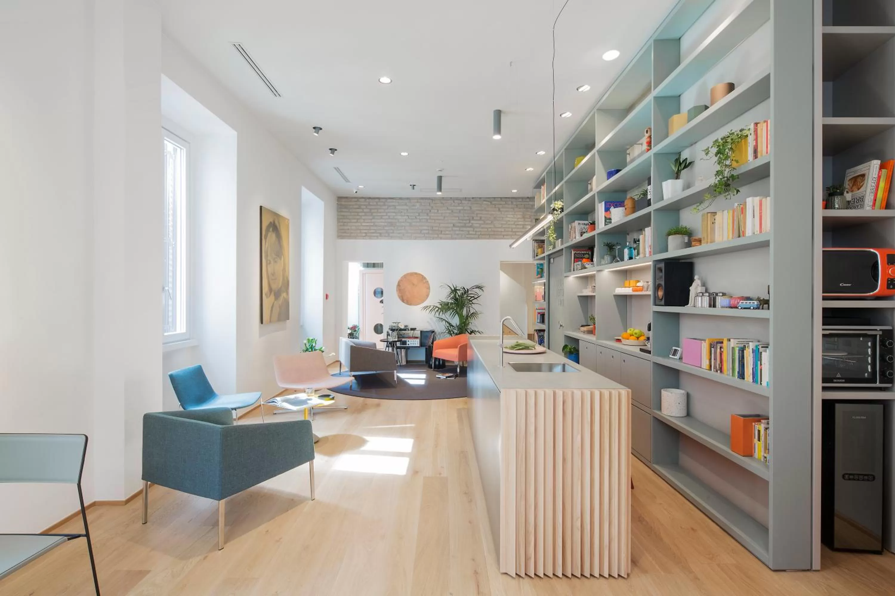 Lounge or bar in The Radical Hotel Roma