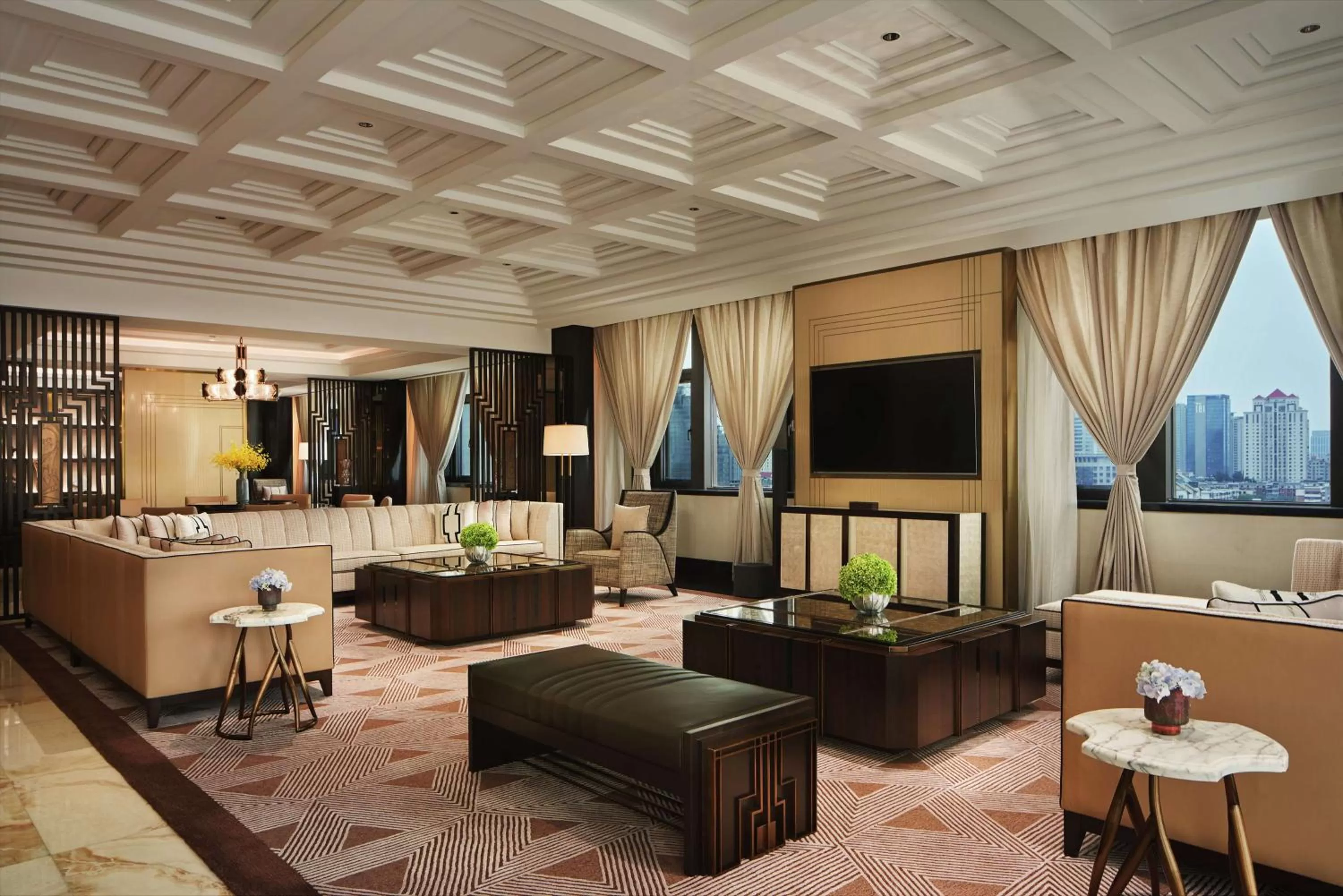 Living room in Conrad Tianjin