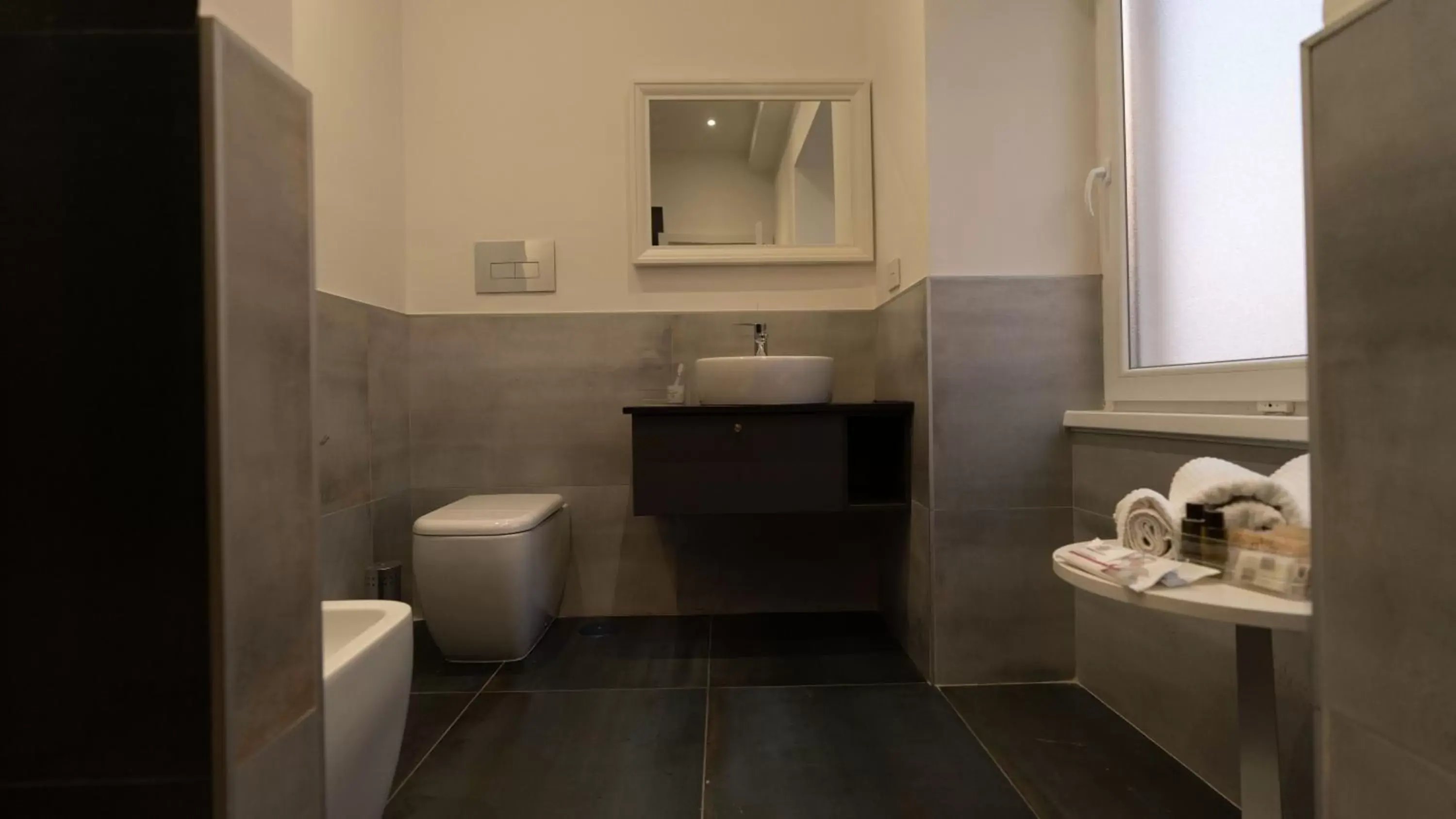 Bathroom in Palazzo Cappuccini Art Relais