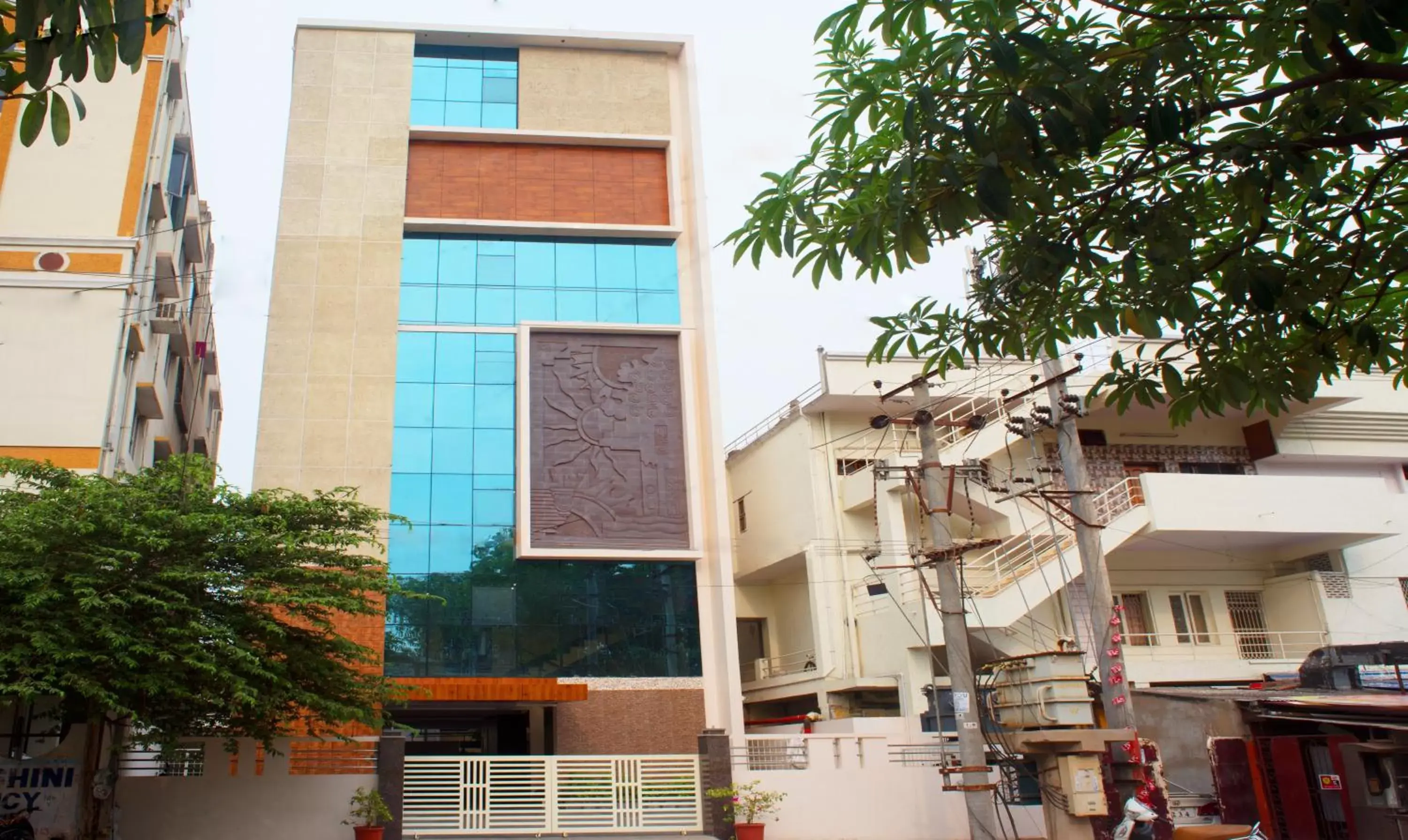 Facade/entrance in Treebo Celeste Facade/entrance in Treebo Celeste