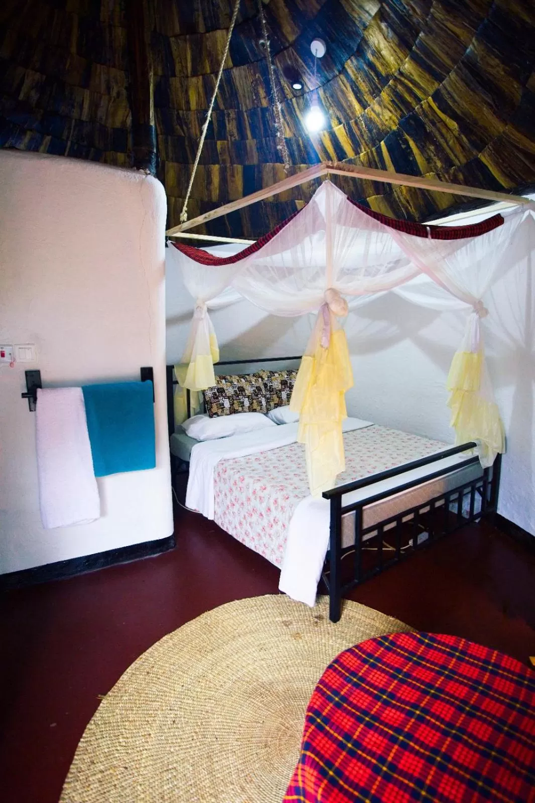 Bed in Charming Eco-Homestay near Kilimanjaro International Airport