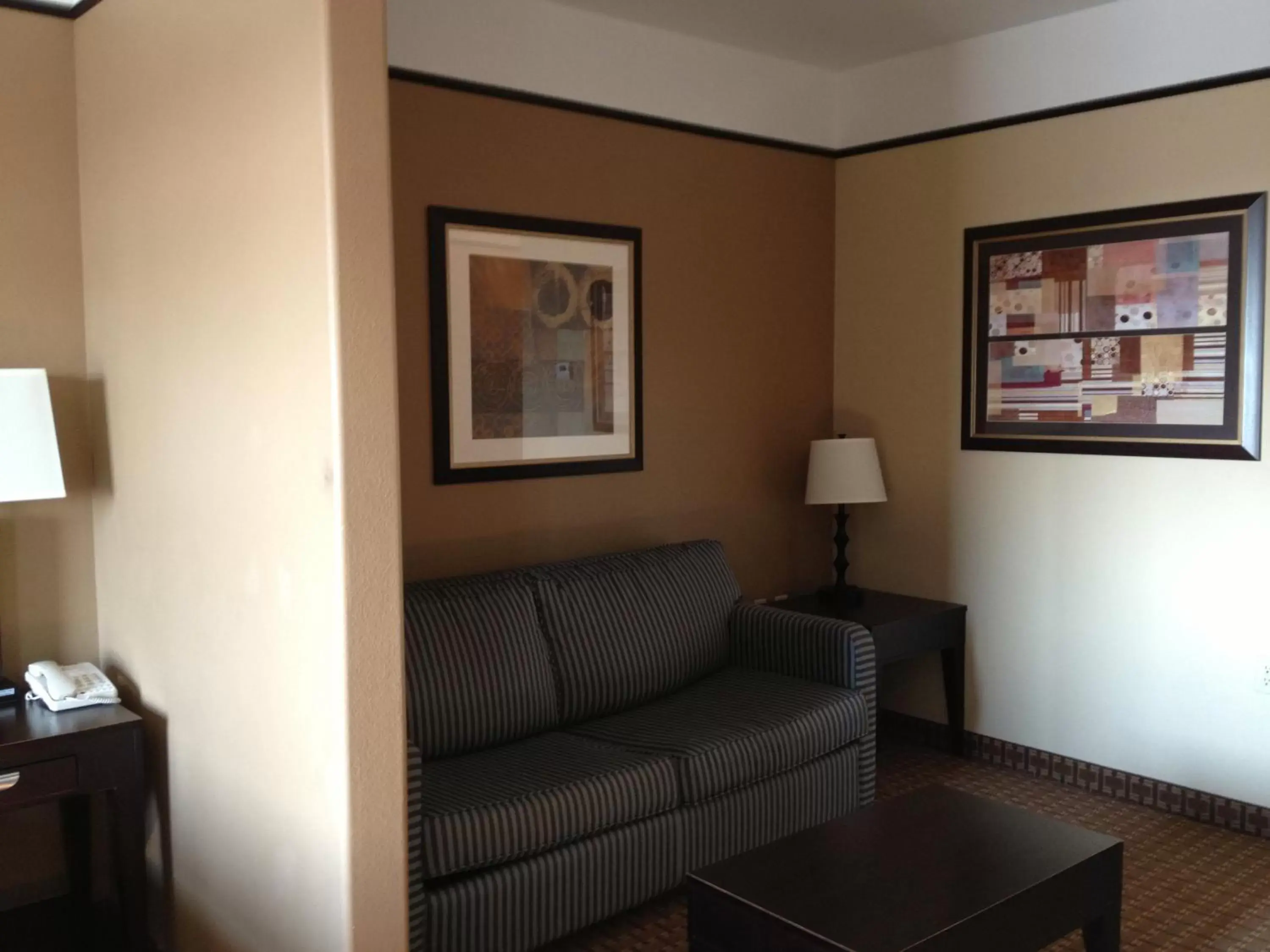 Seating Area in Super 8 by Wyndham Odessa TX