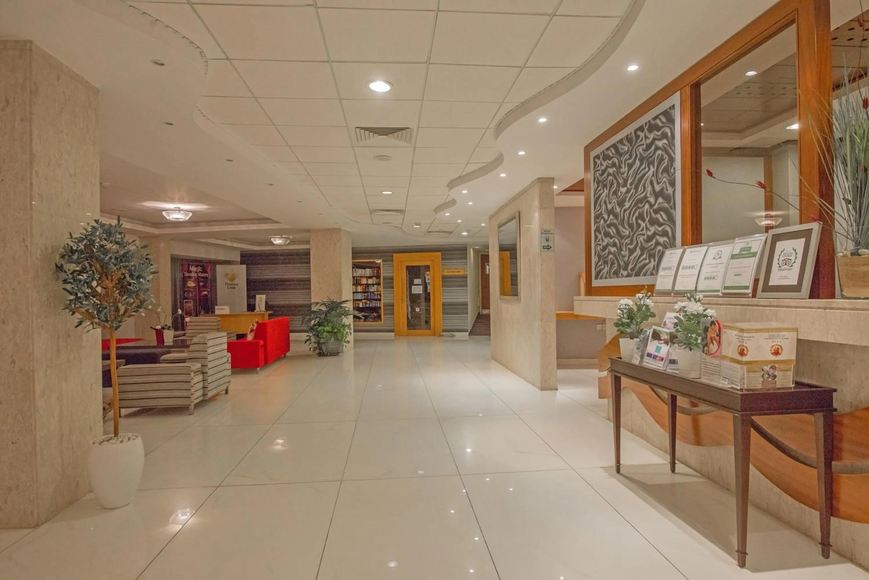 Lobby or reception in Dome Beach Marina Hotel & Resort