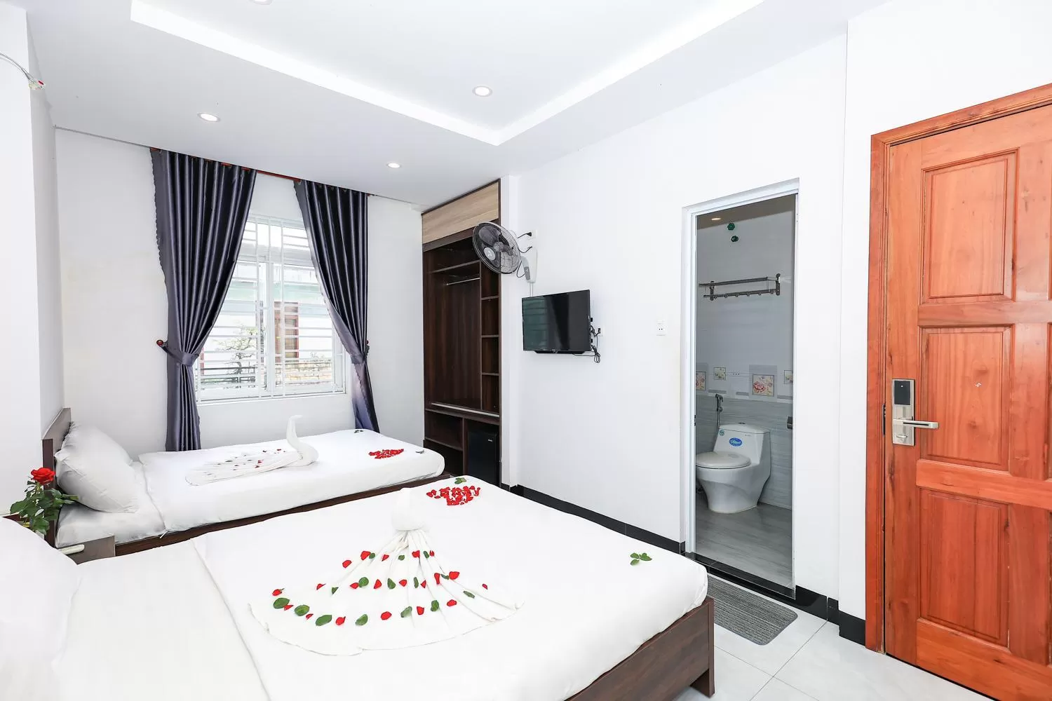 Bed in Ciao Hồng Phúc Hotel