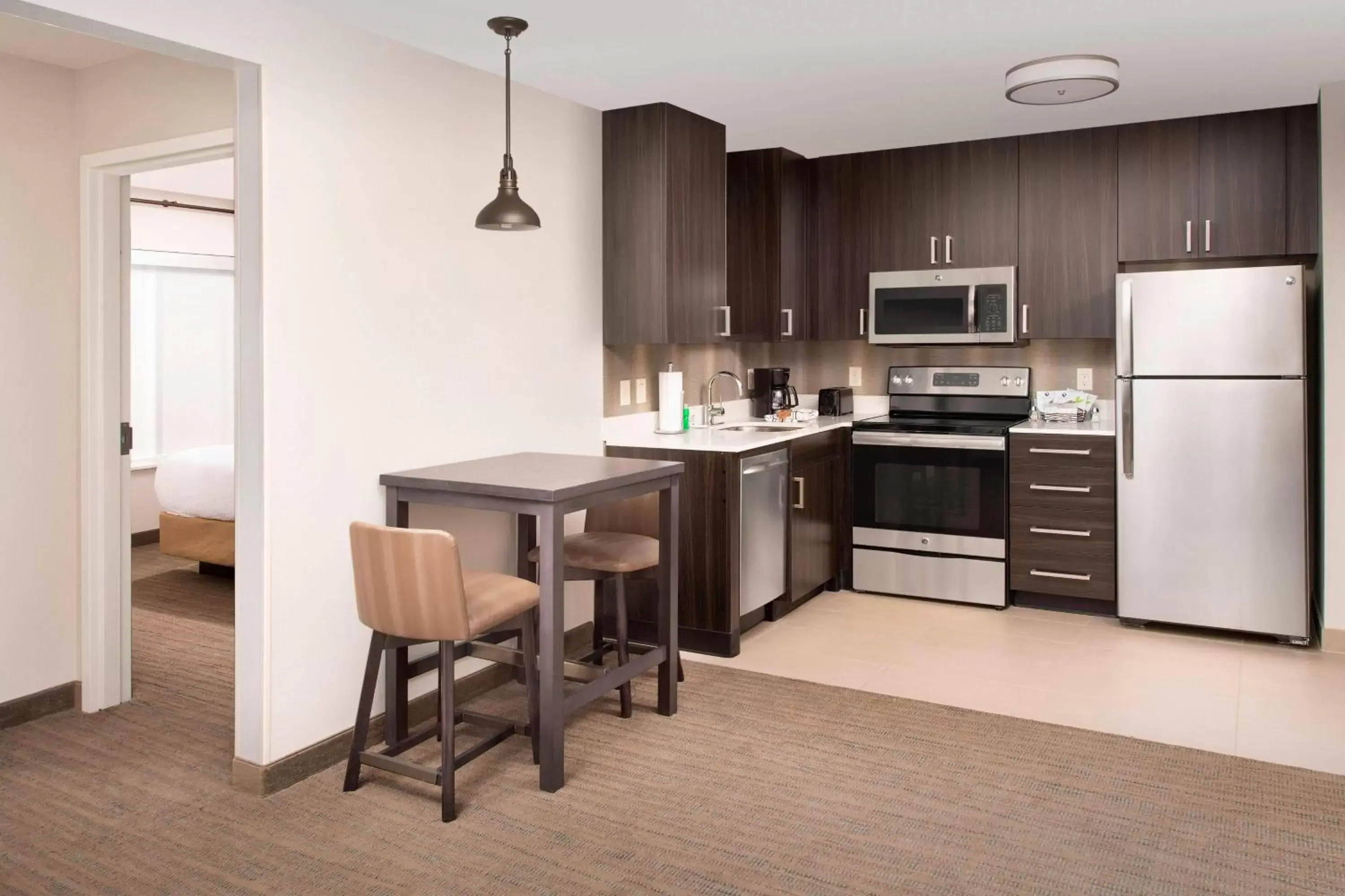 Kitchen or kitchenette, Kitchen/Kitchenette in Residence Inn by Marriott Denver Airport/Convention Center