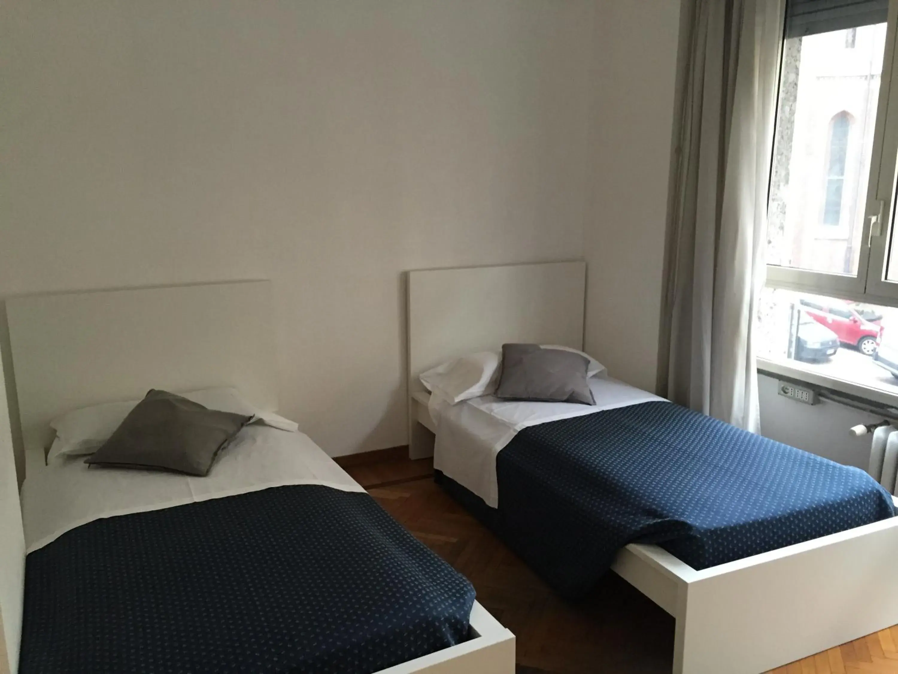 Bed in Hotel Mennini