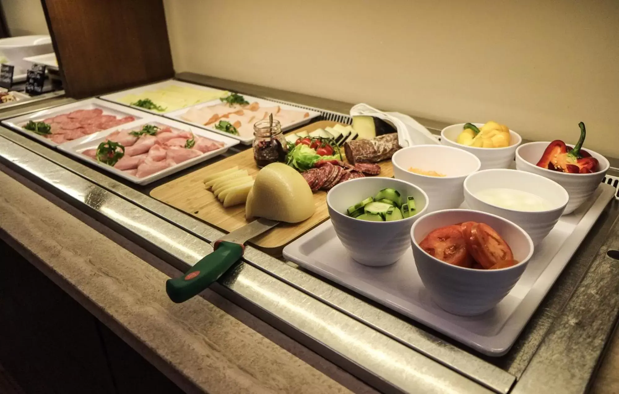 Buffet breakfast in Hotel Select Suites & Spa - Apartments