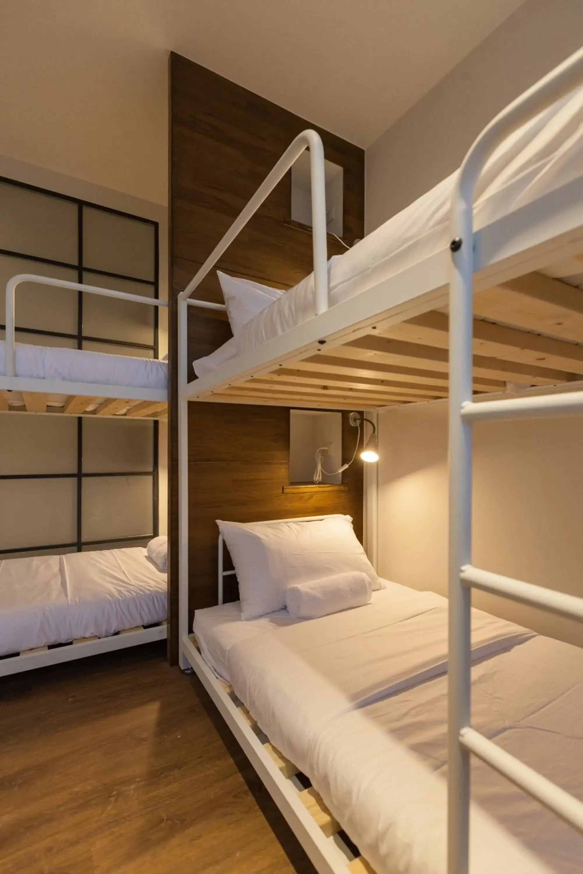 Decorative detail, Bunk Bed in Mini Voyage Hostel