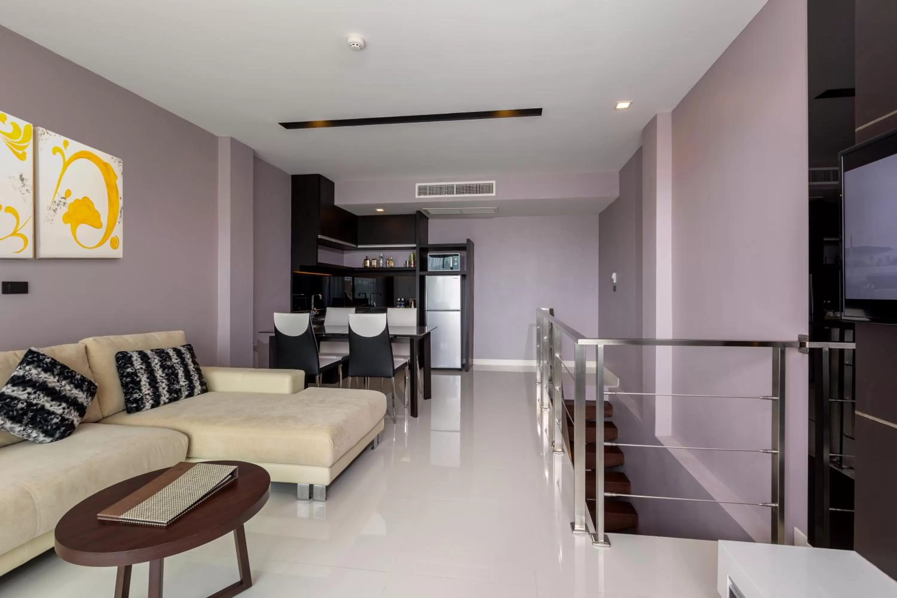 Living room in The Charm Resort Phuket - SHA Certified