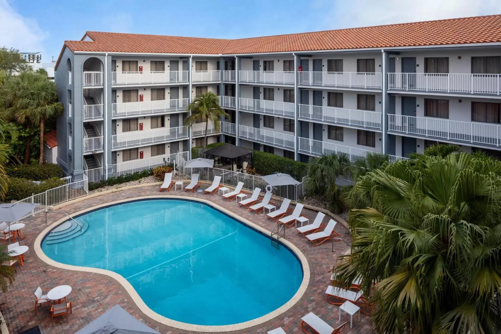Swimming pool, Pool View in Holiday Inn & Suites Boca Raton - North
