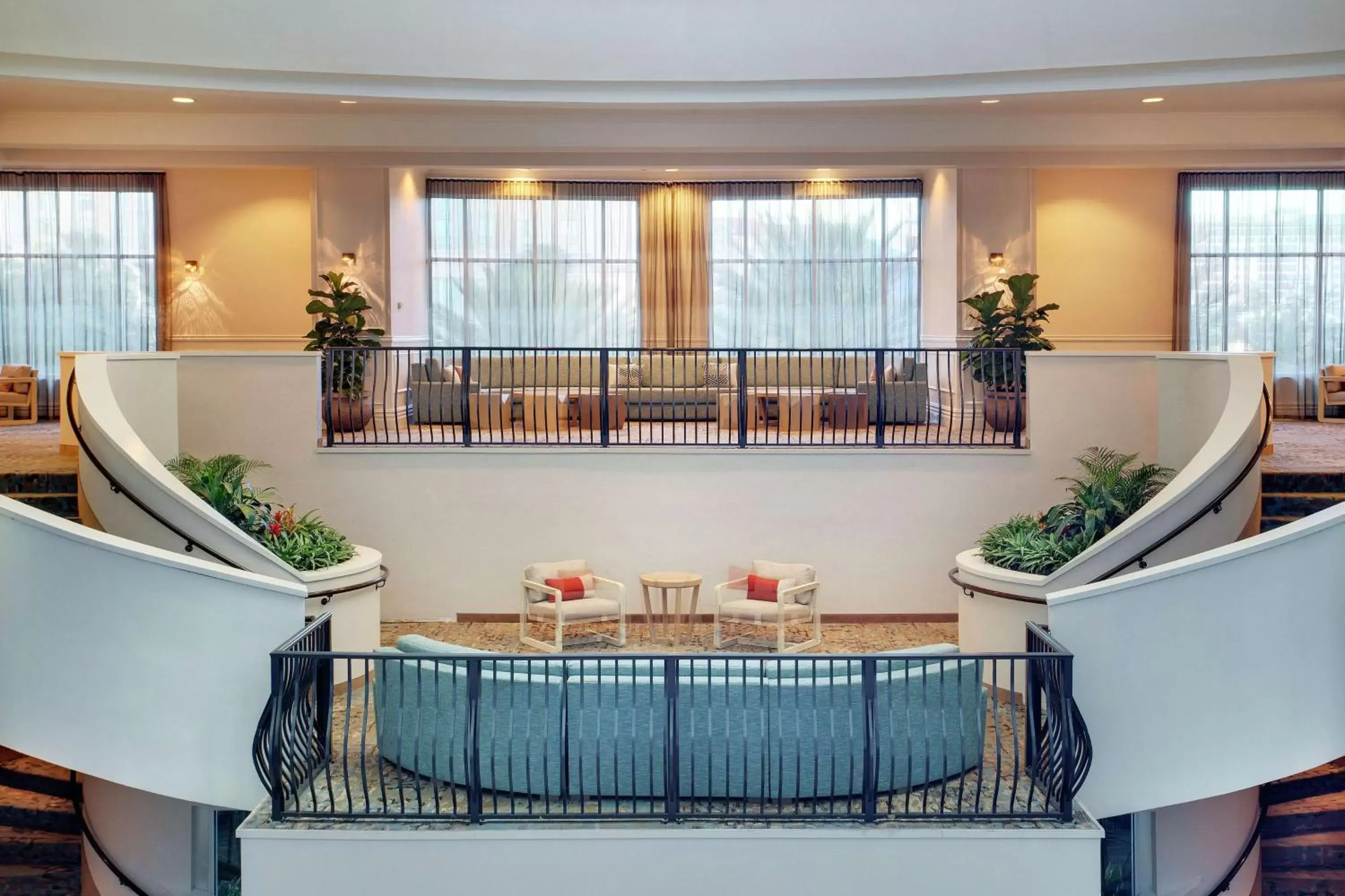 Lobby or reception in Embassy Suites by Hilton Tampa Downtown Convention Center