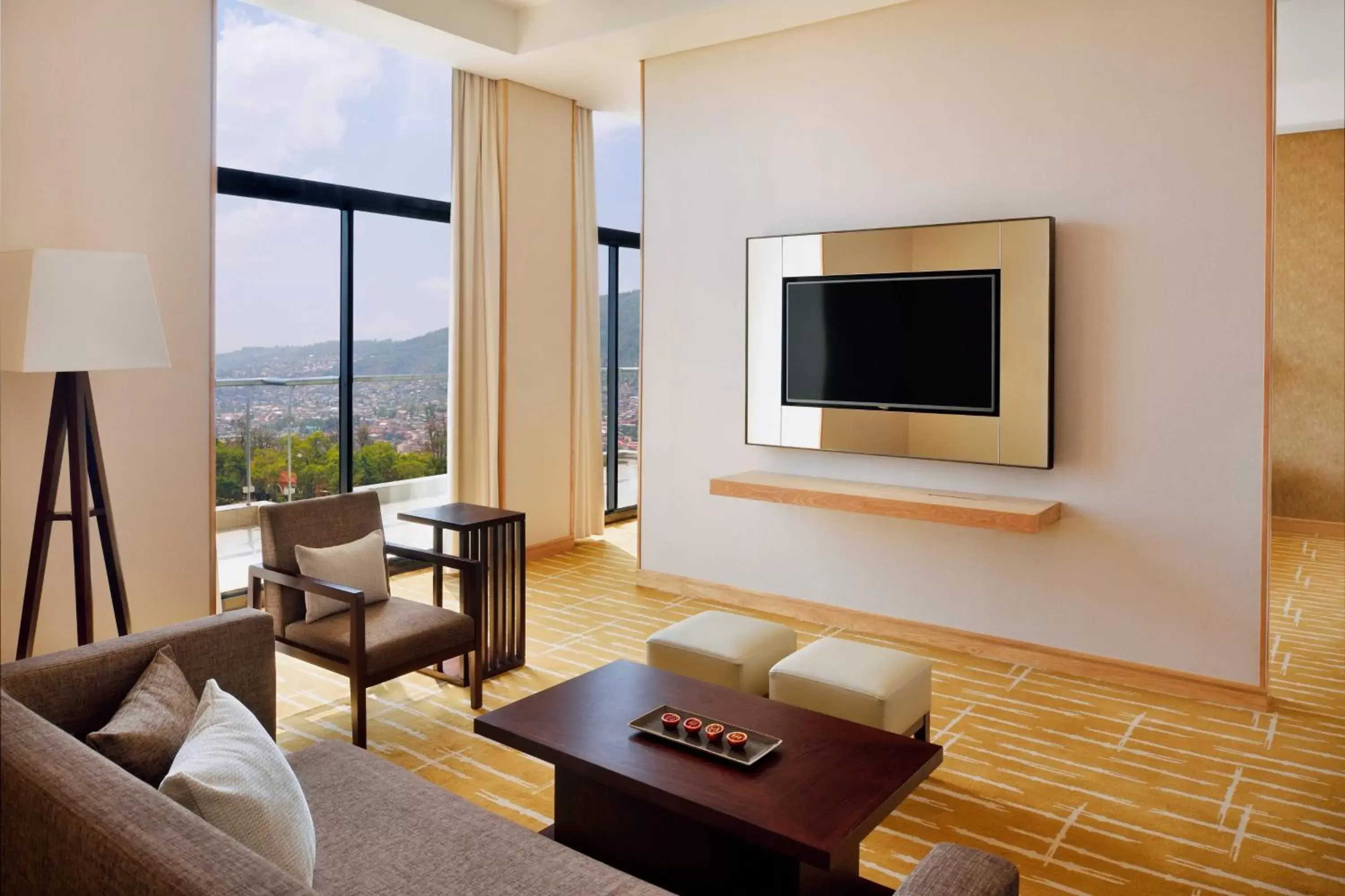 Living room, Seating Area in Kigali Marriott Hotel