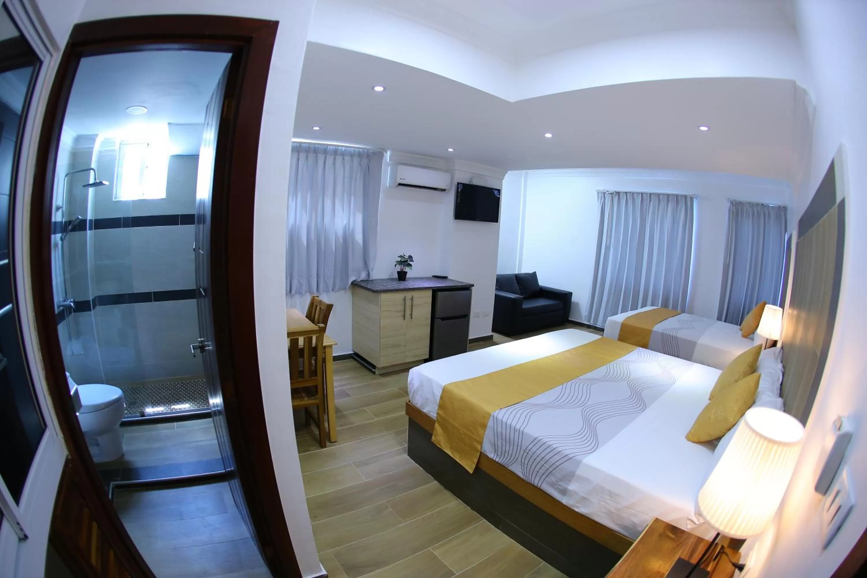 Bed in Hotel Vicentina