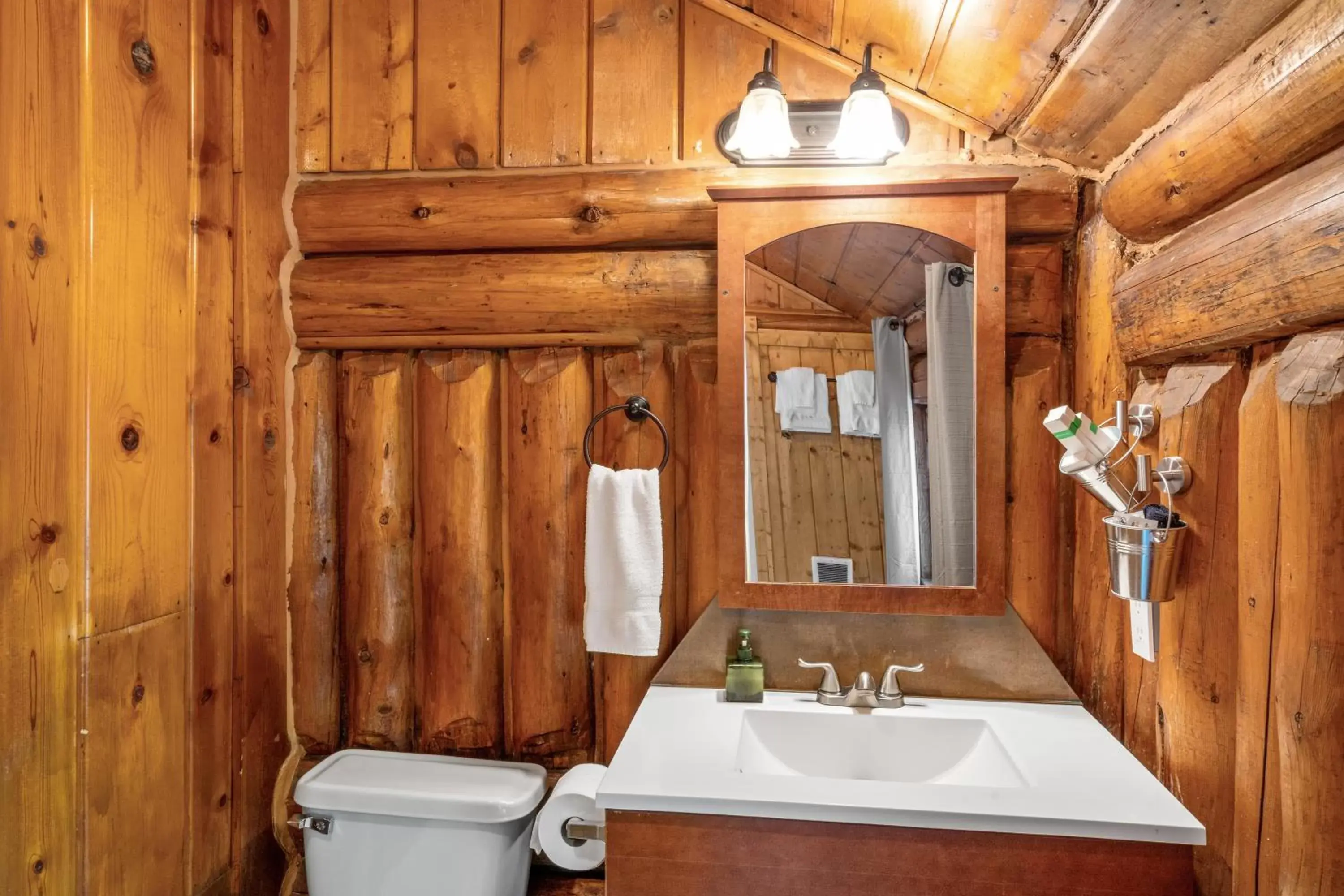 Toilet, Bathroom in The Bucking Moose