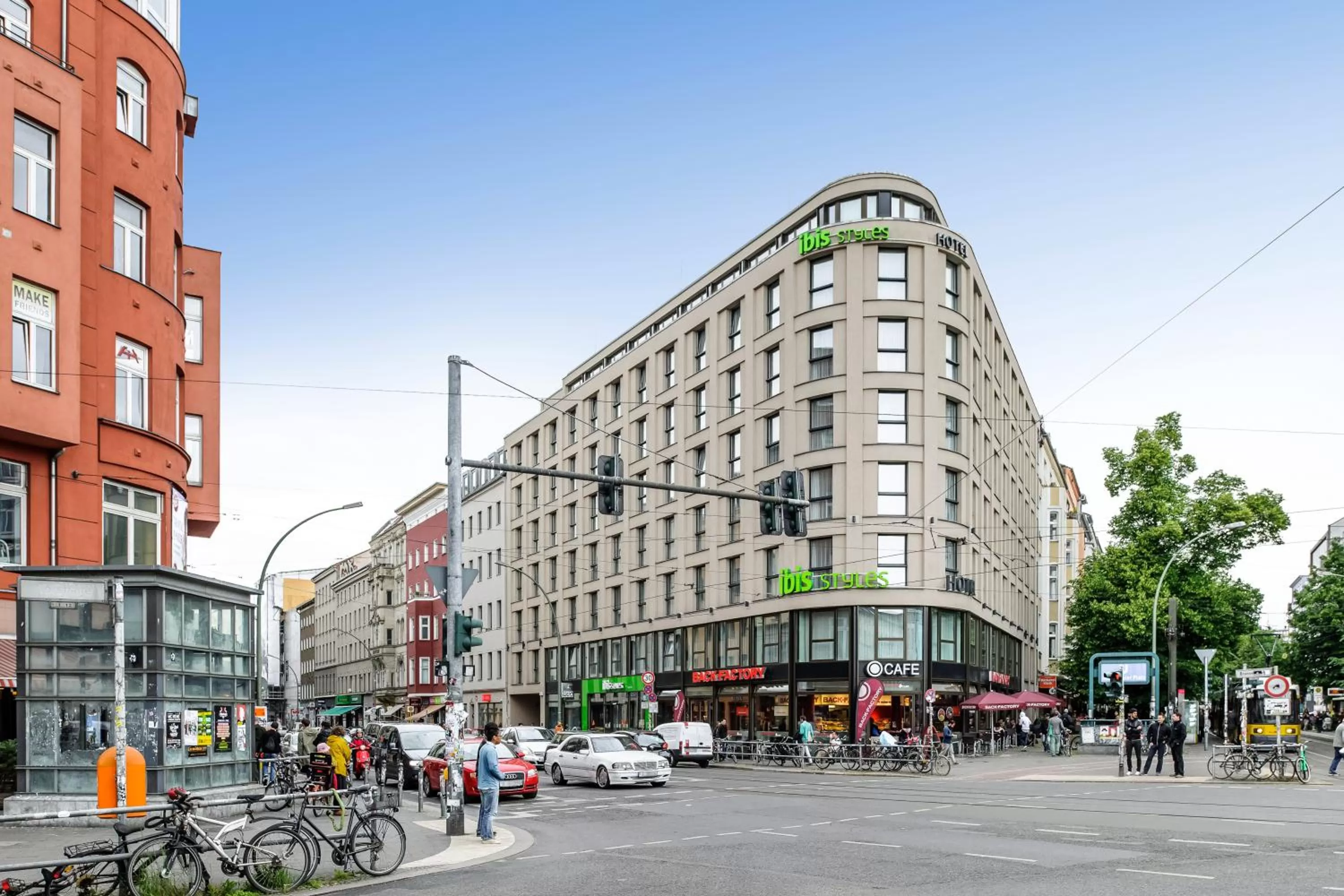 Facade/entrance in ibis Styles Hotel Berlin Mitte