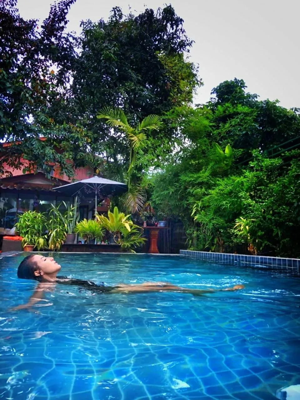 Swimming pool in Mandala House, Chiang Mai