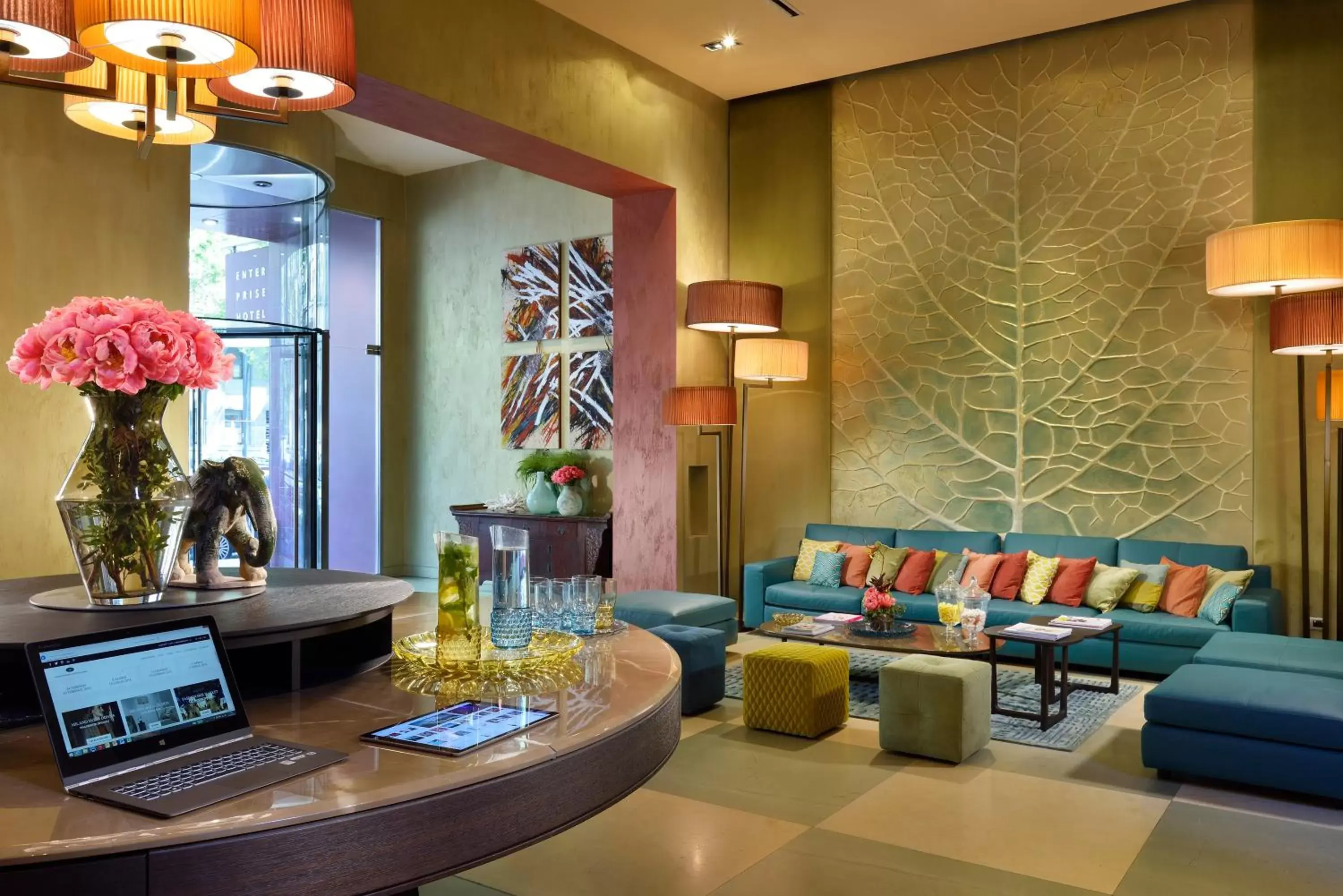 Lobby or reception in Enterprise Hotel Design & Boutique