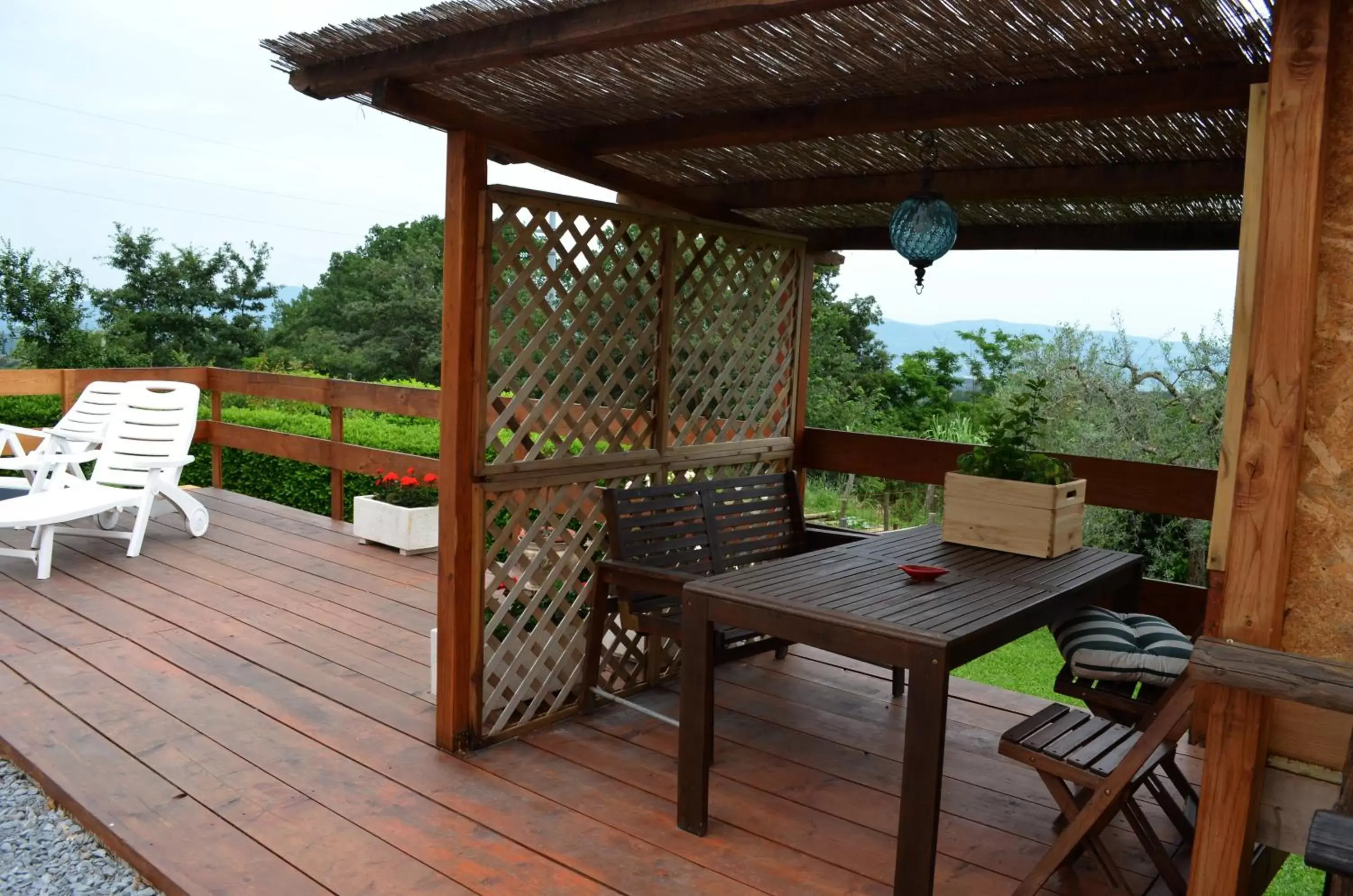 Balcony/Terrace in Bed and Breakfast Bike