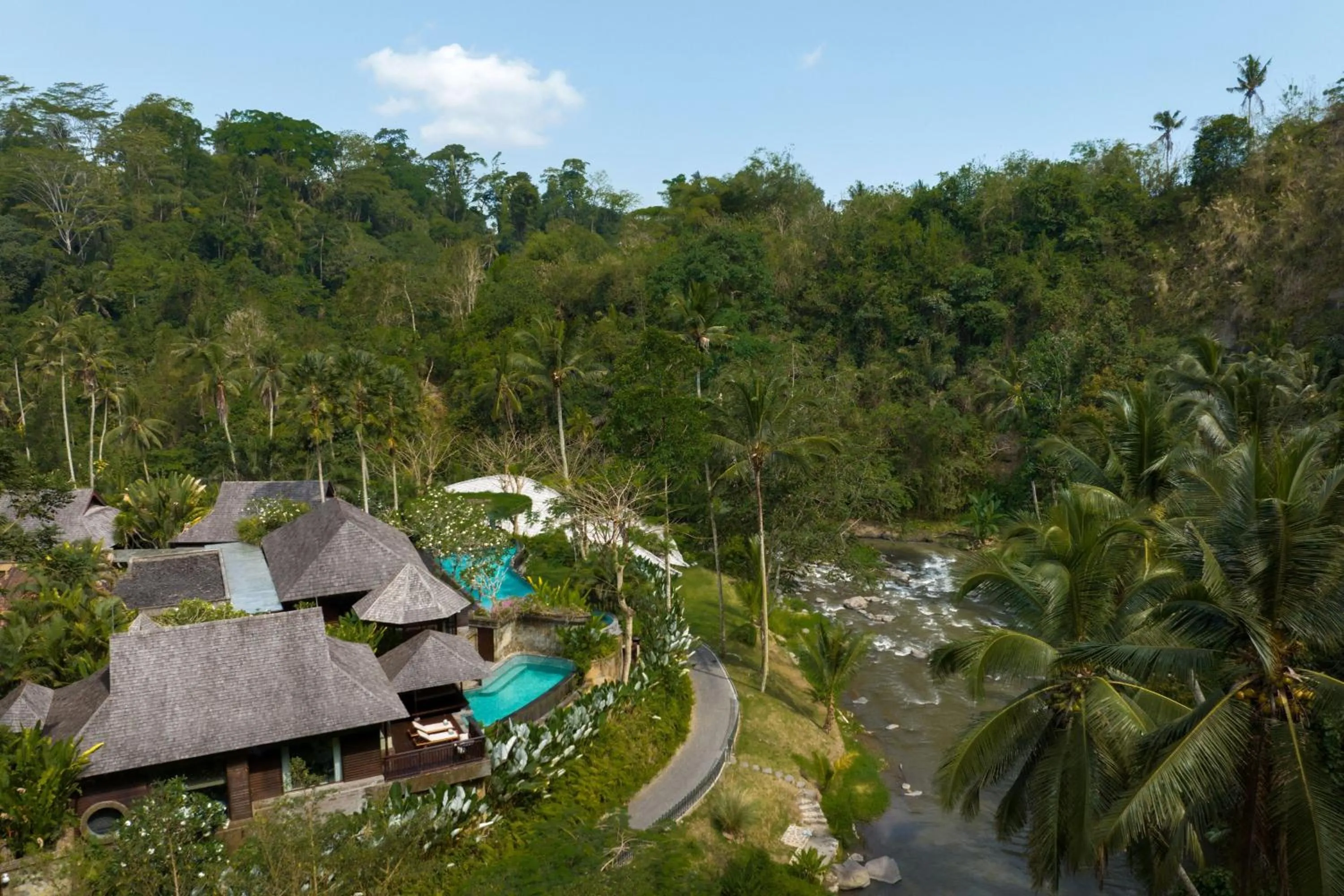 Swimming pool in Mandapa, a Ritz-Carlton Reserve