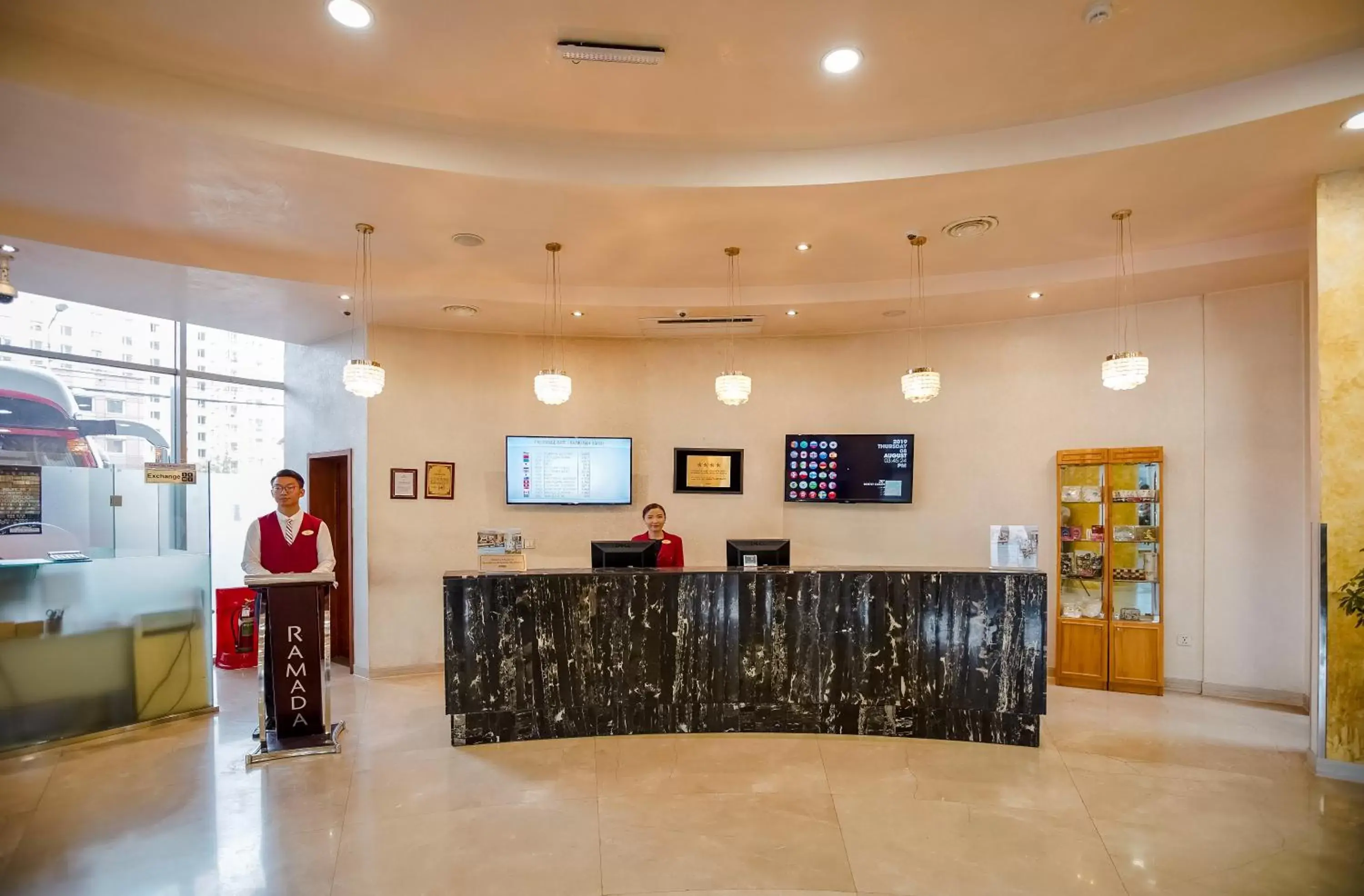 Lobby or reception in Ramada Ulaanbaatar City Center Lobby or reception in Ramada Ulaanbaatar City Center