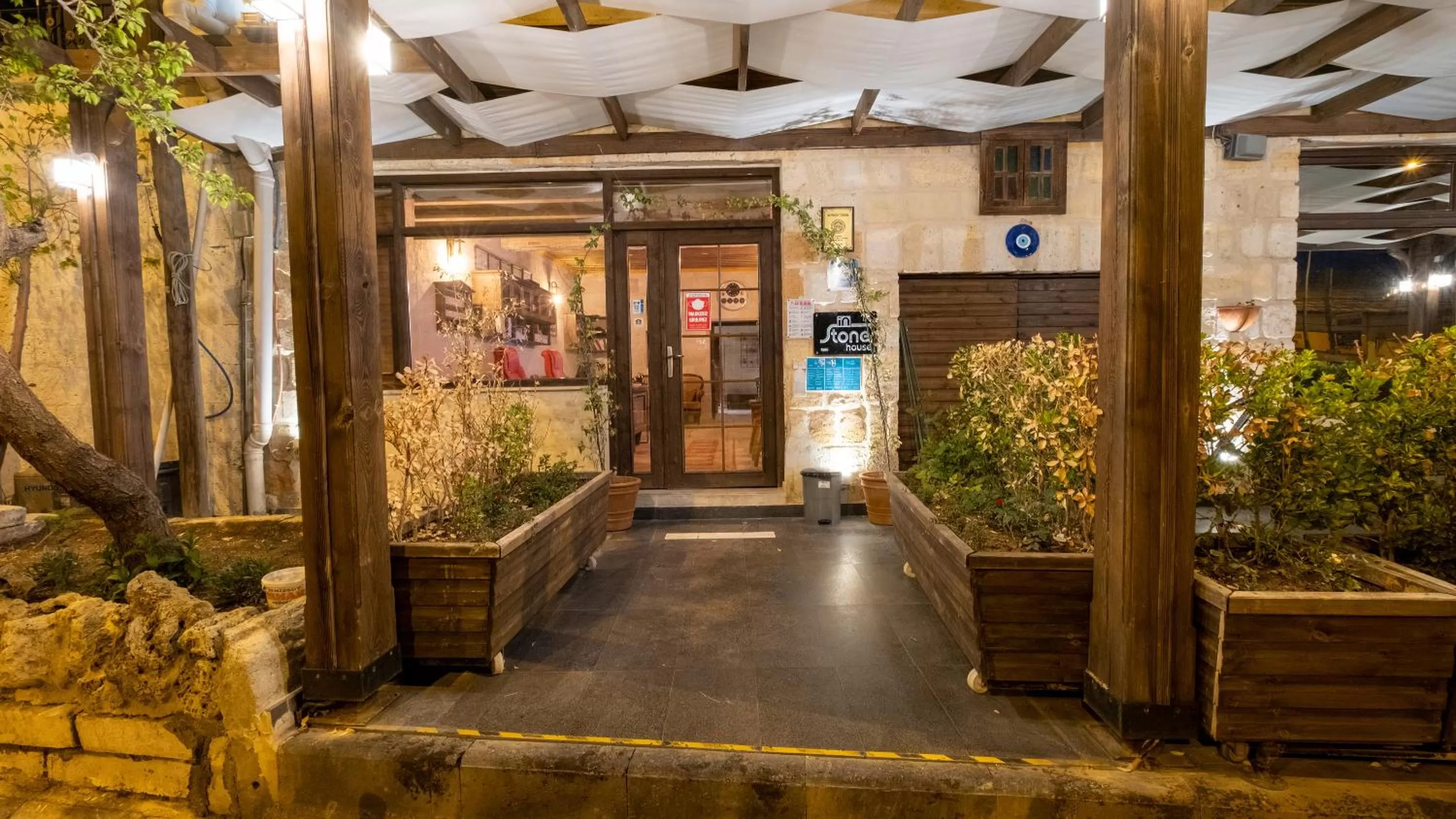 Property building in In Stone House