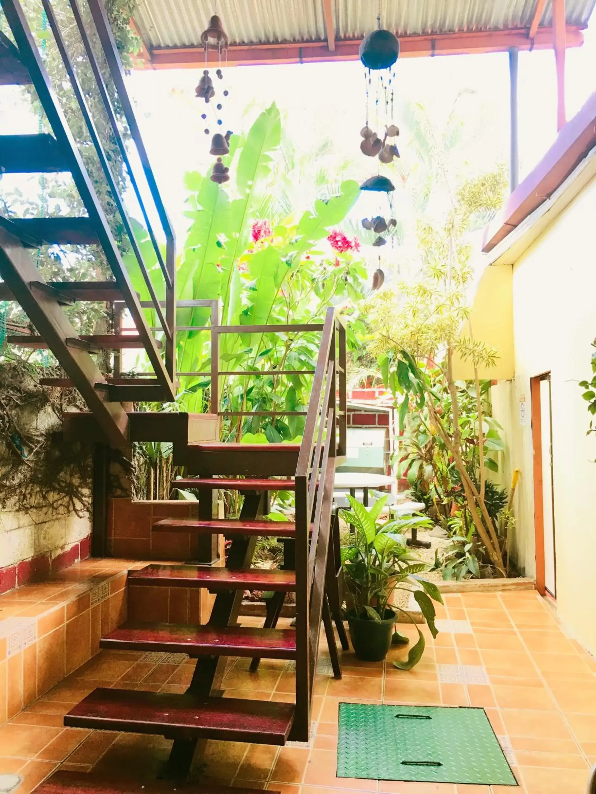 Patio in Hotel Pacande B&B