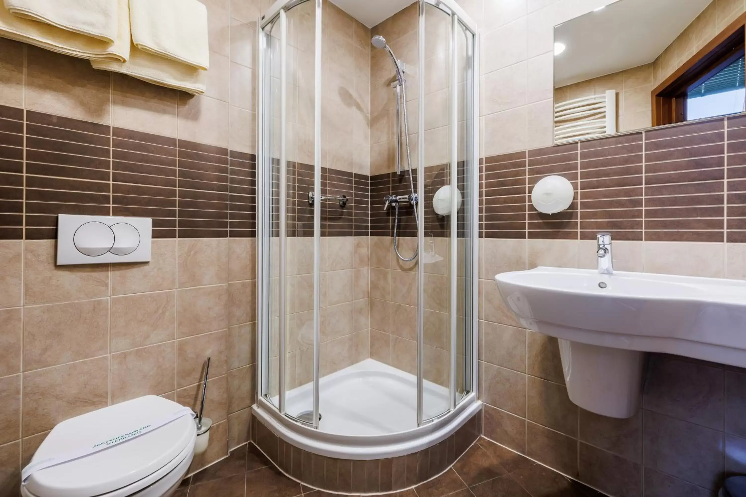 Bathroom in Hotel Wyspiański