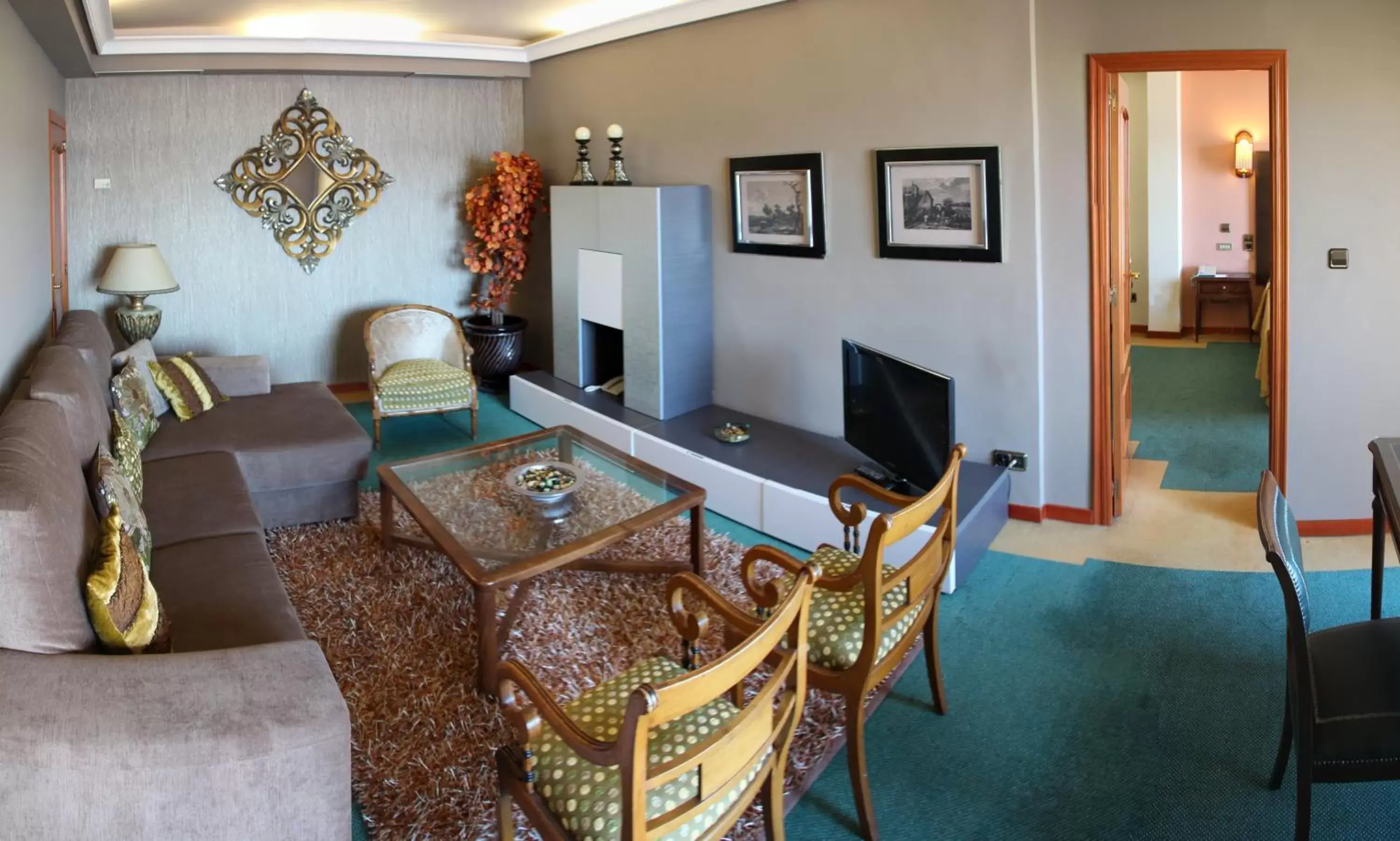 Living room, Seating Area in Hotel Ciudad de Vigo