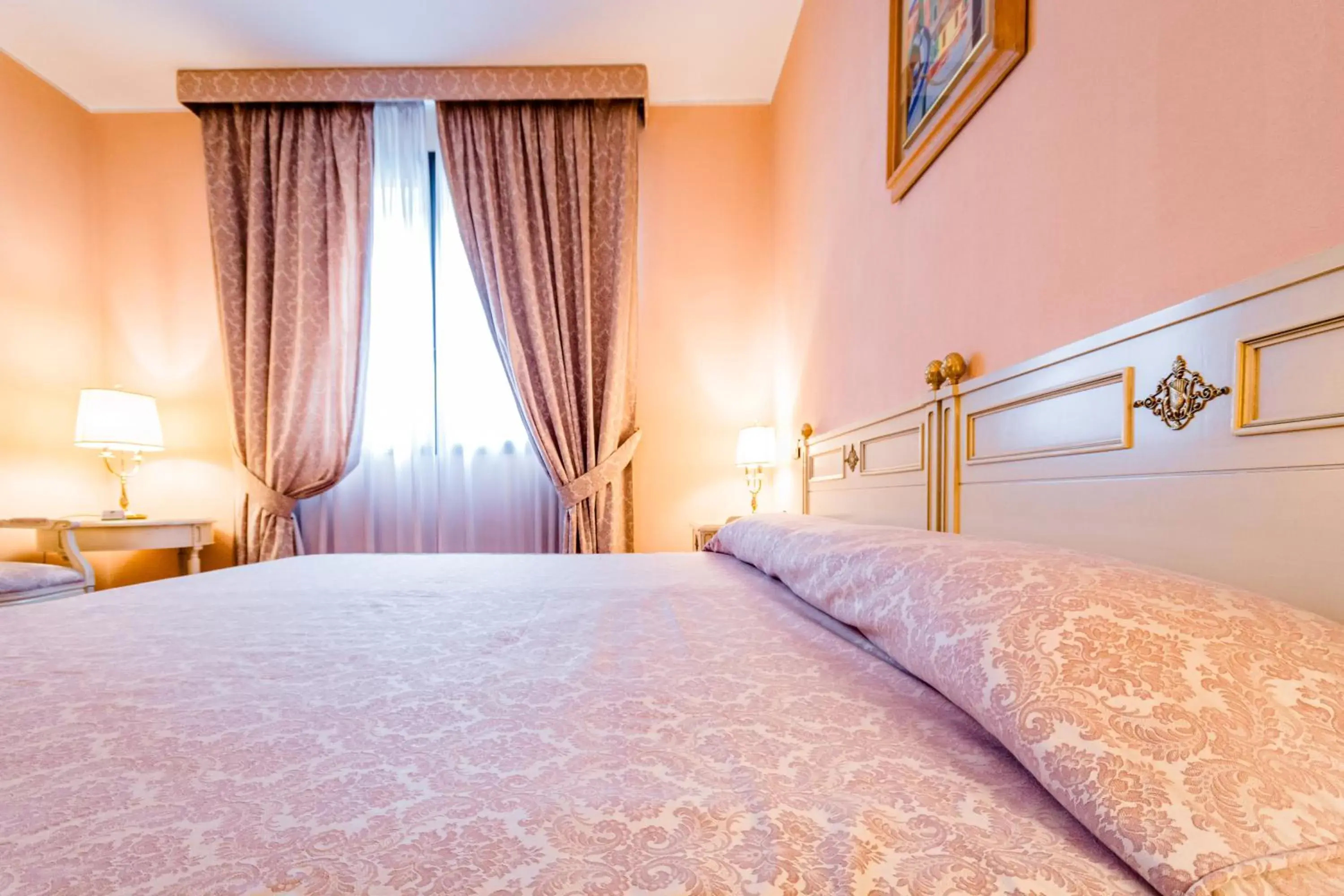 Bed in Hotel Lucrezia Borgia