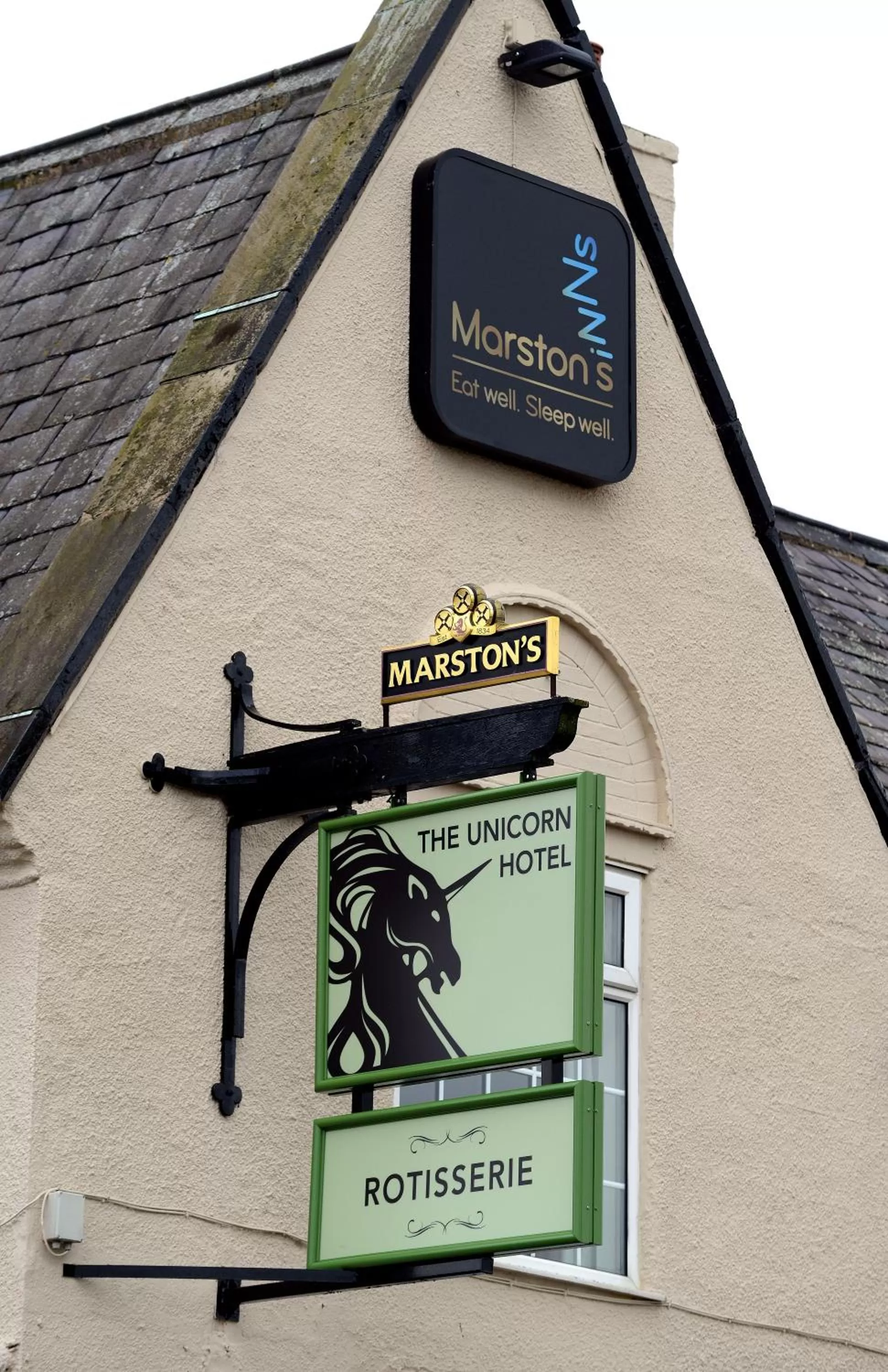 Property logo or sign in Unicorn, Gunthorpe by Marston's Inns