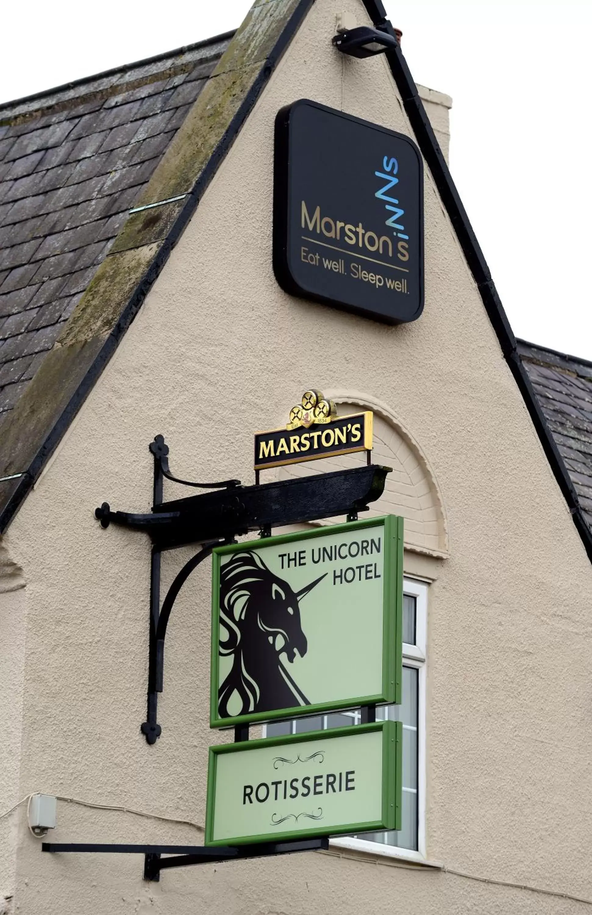 Property logo or sign, Property Logo/Sign in Unicorn, Gunthorpe by Marston's Inns