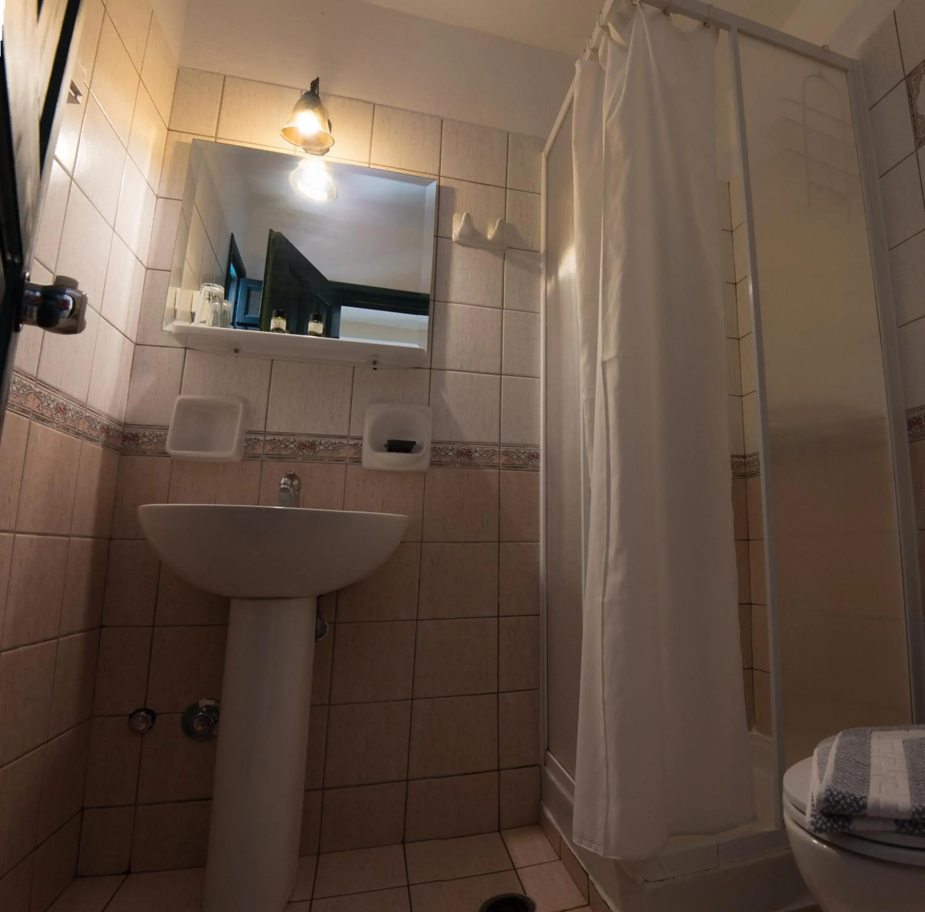 Bathroom in Naxos Beach Hotel