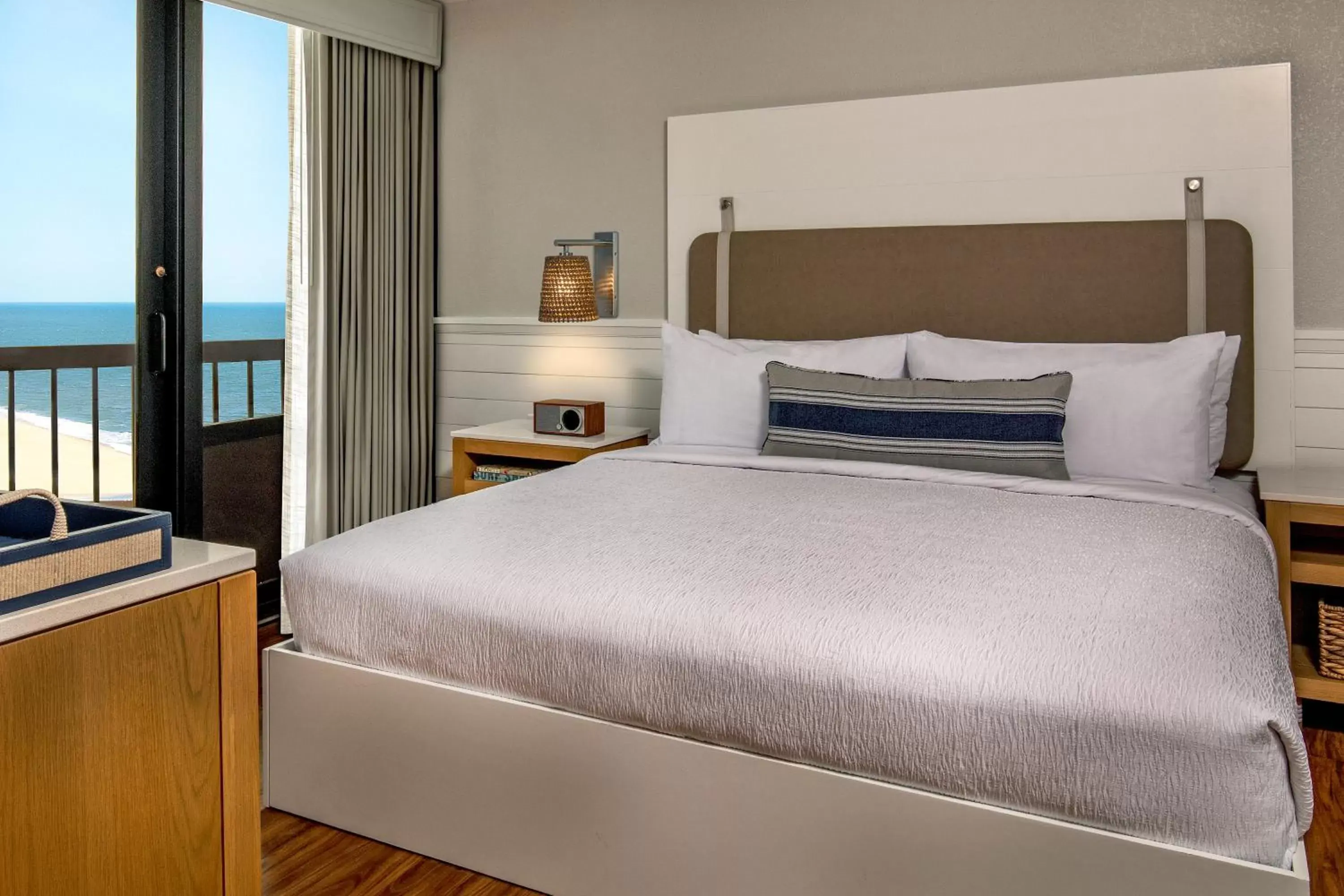 Bed in Ashore Resort & Beach Club