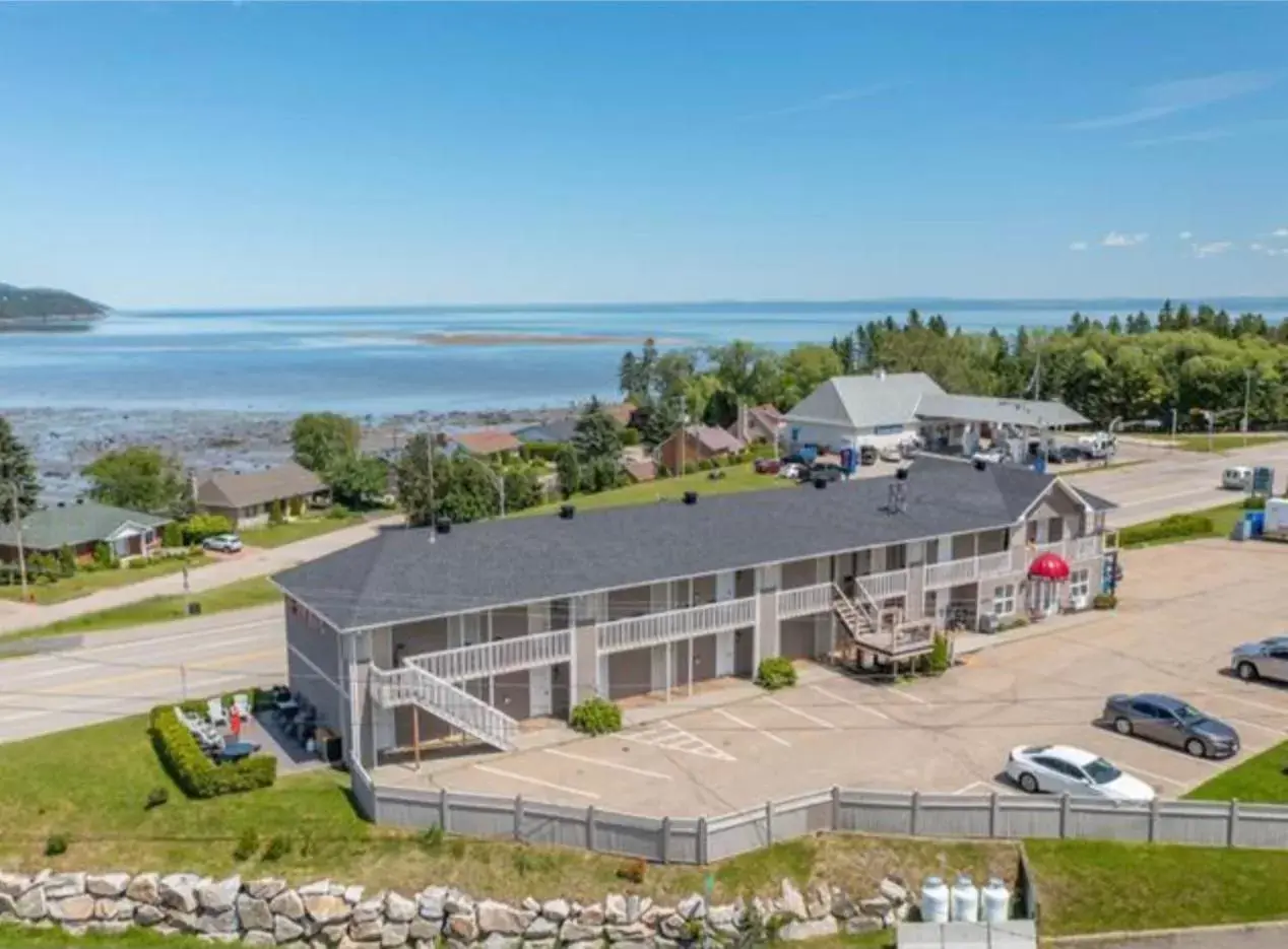 Bird's eye view in Motel le Point de Vue