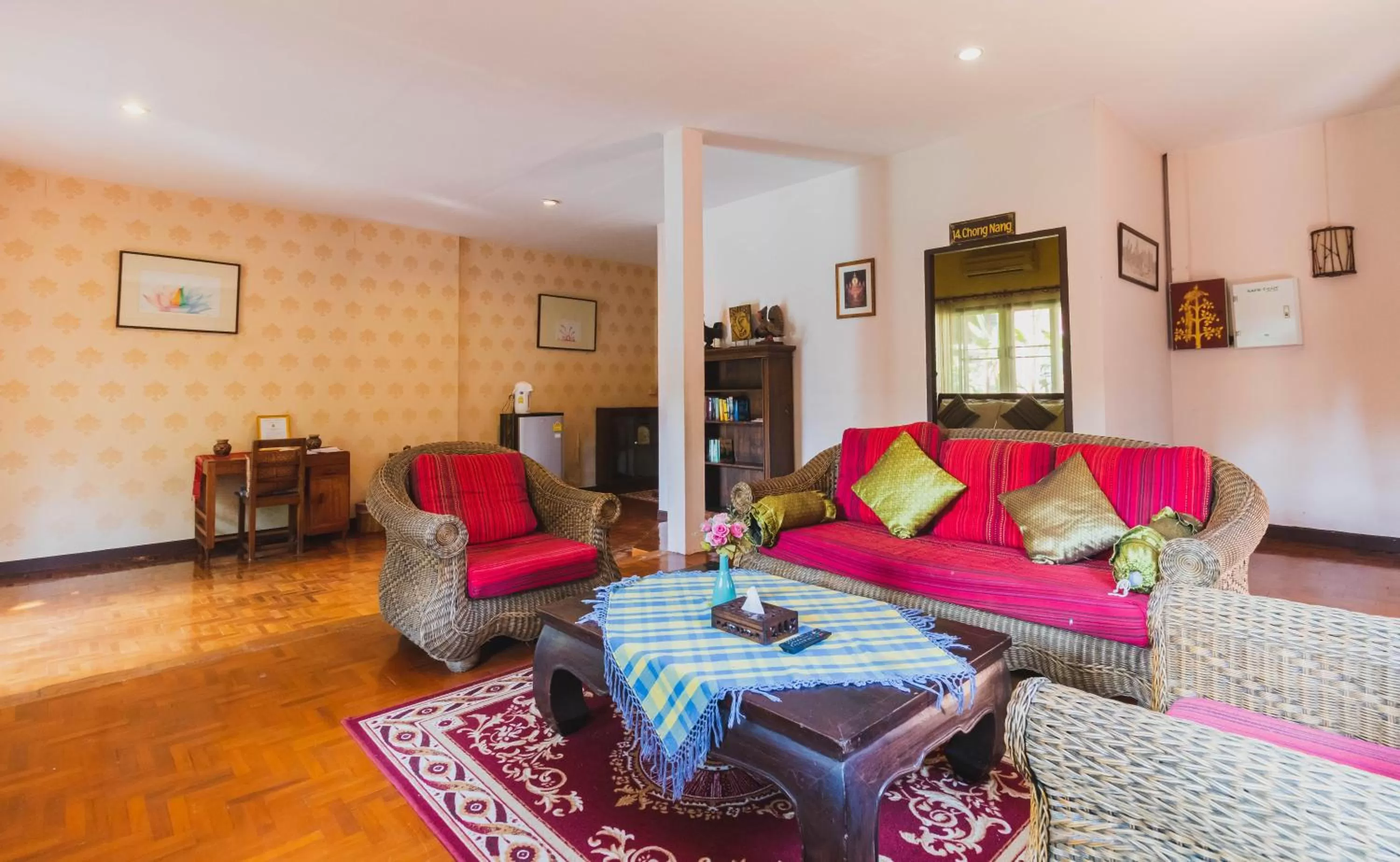 Living room in Joy's House & Tour