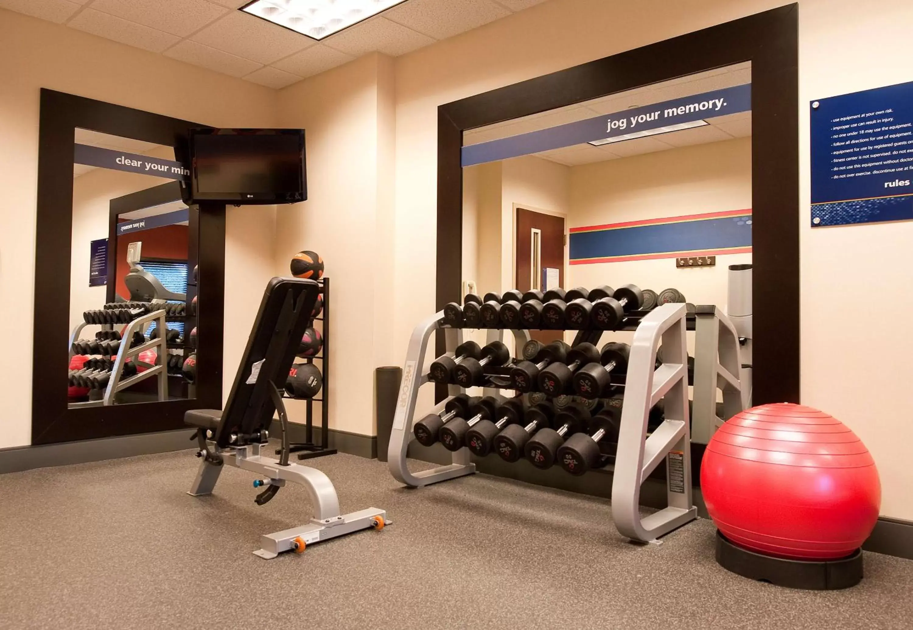 Fitness centre/facilities, Fitness Center/Facilities in Hampton Inn & Suites Nashville-Vanderbilt-Elliston Place