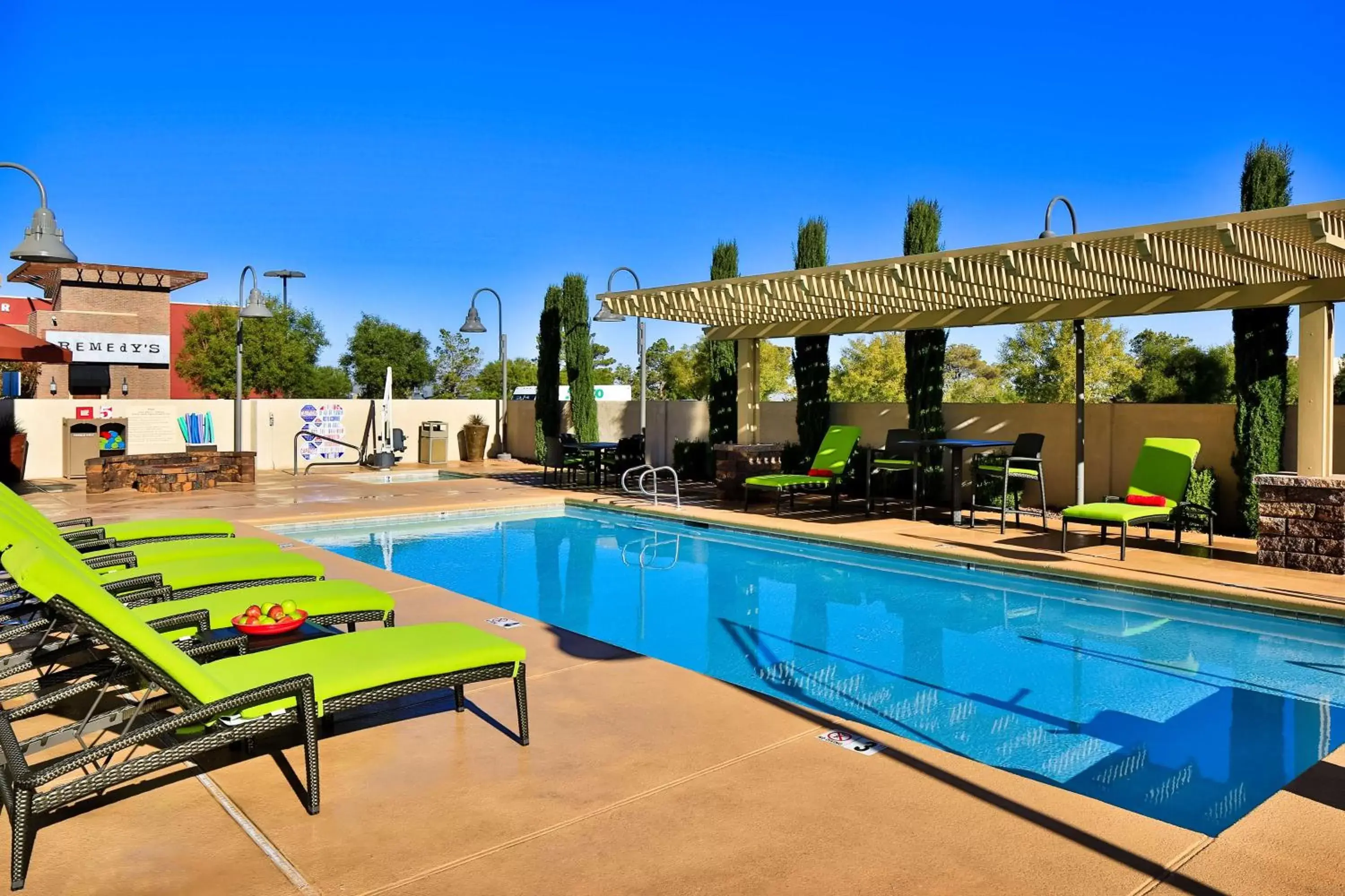 Pool view, Swimming Pool in Hampton Inn By Hilton - Suites Las Vegas South