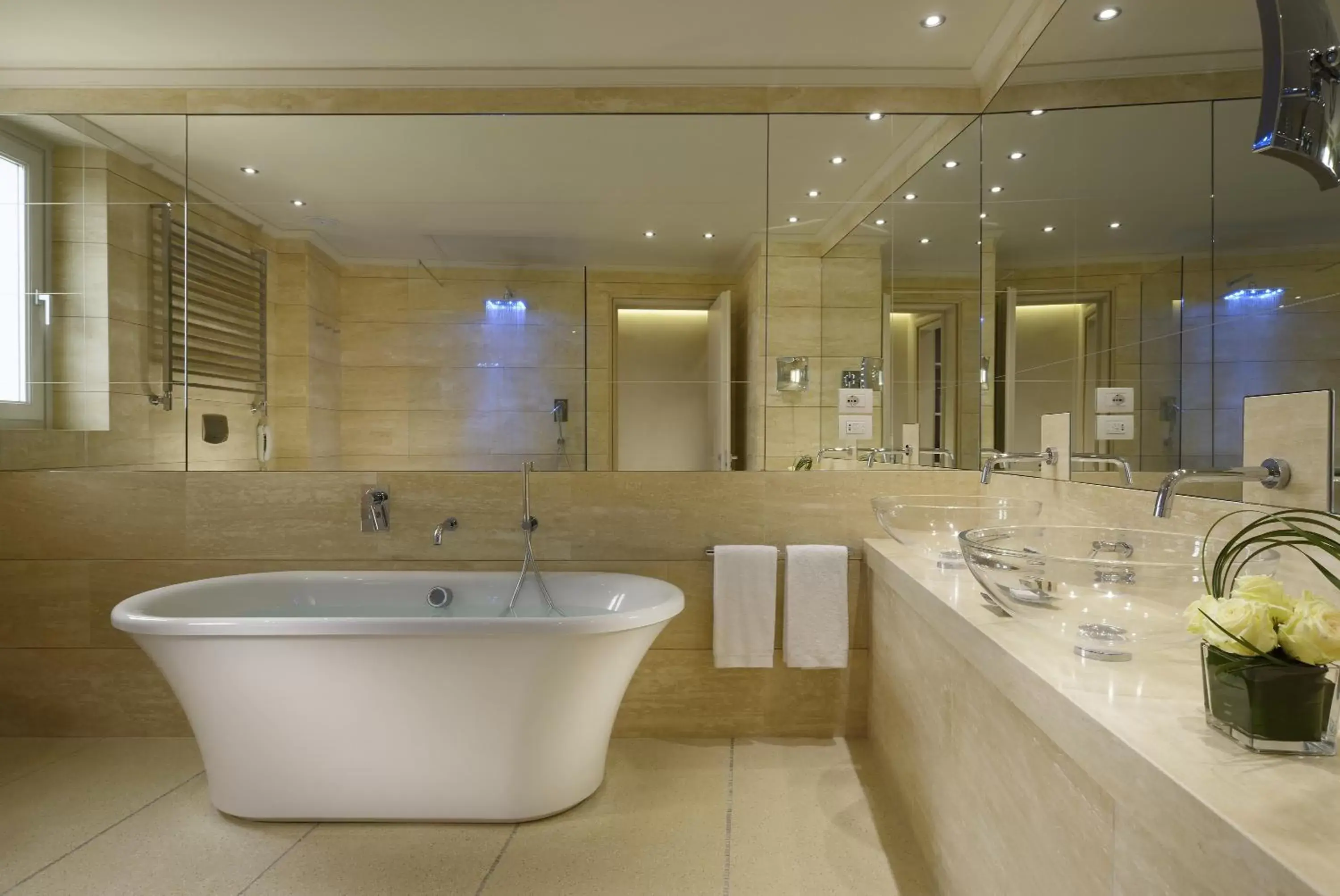 Bathroom in Grand Hotel Minerva