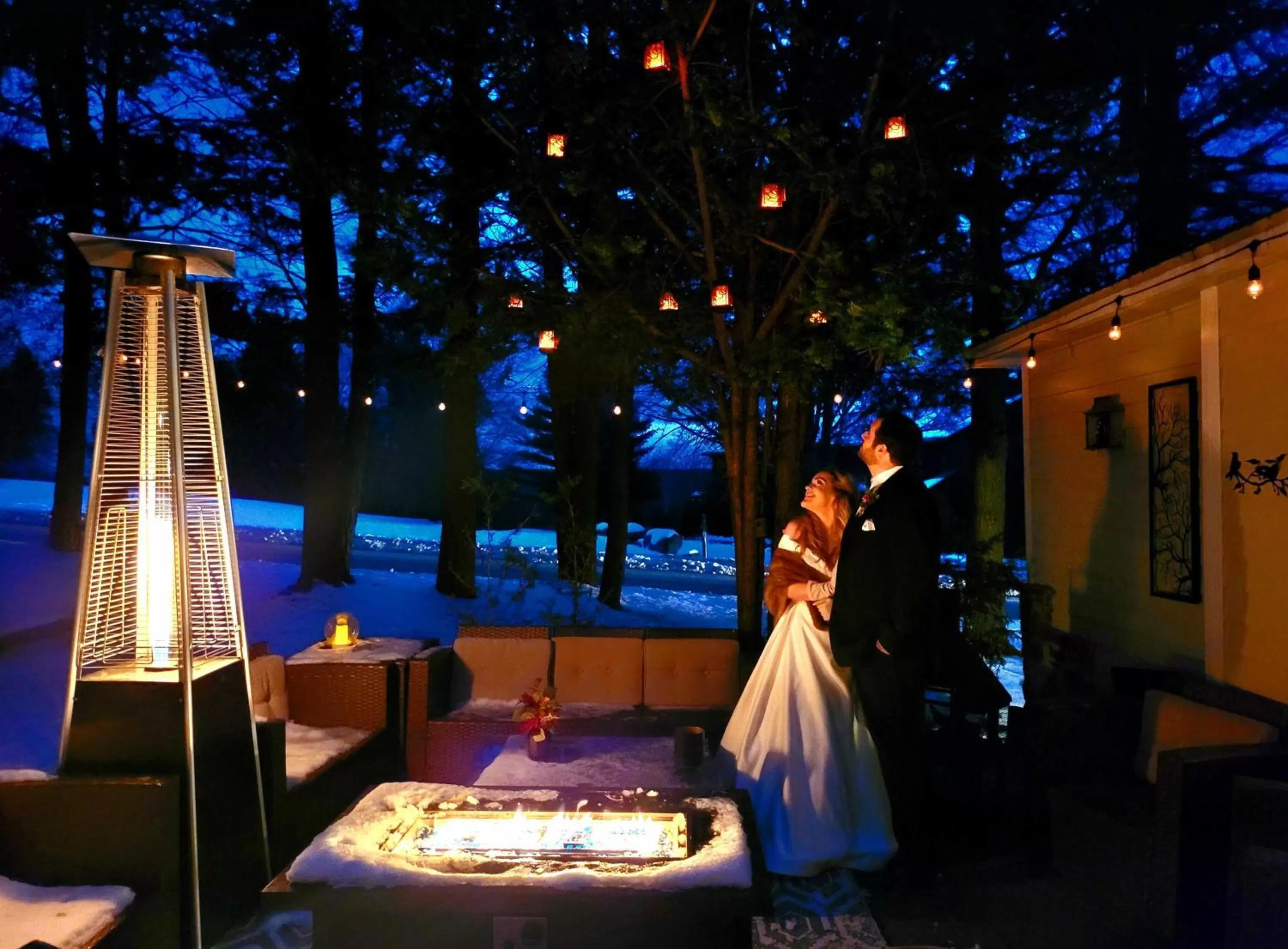 Patio in Pump House Inn & Spa