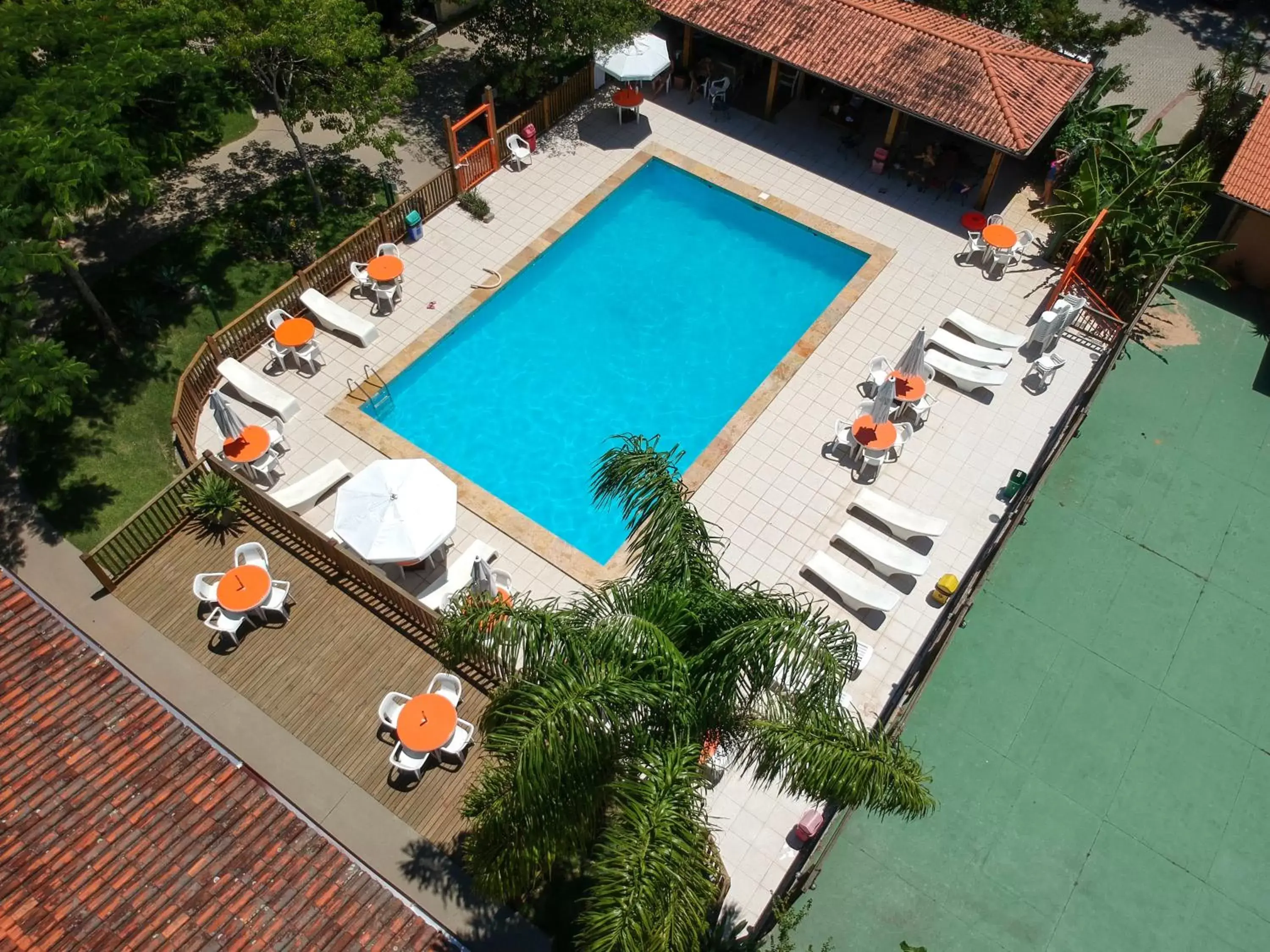 Bird's eye view, Pool View in Hotel São Sebastião da Praia