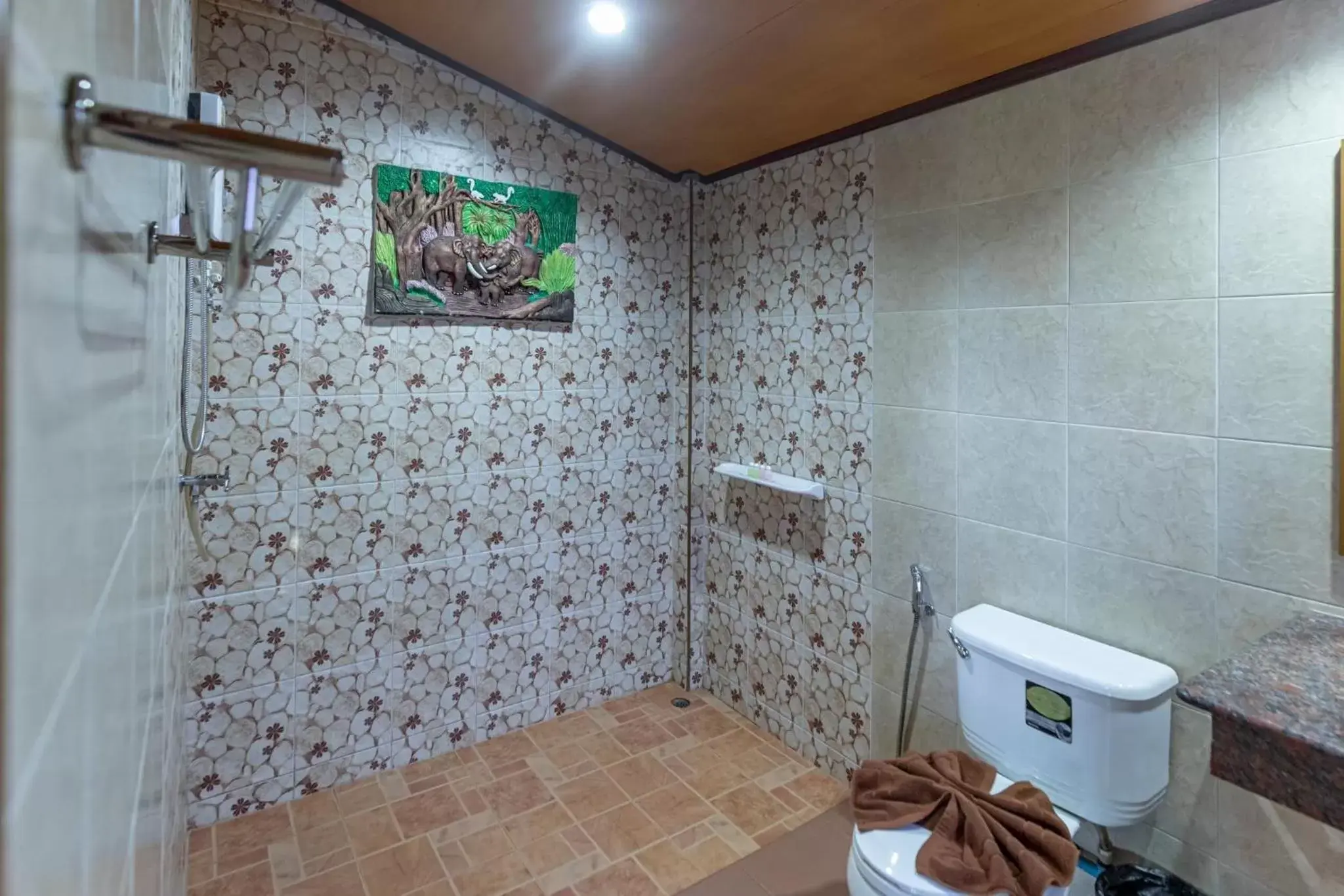 Bathroom in Khaosok Rainforest Resort