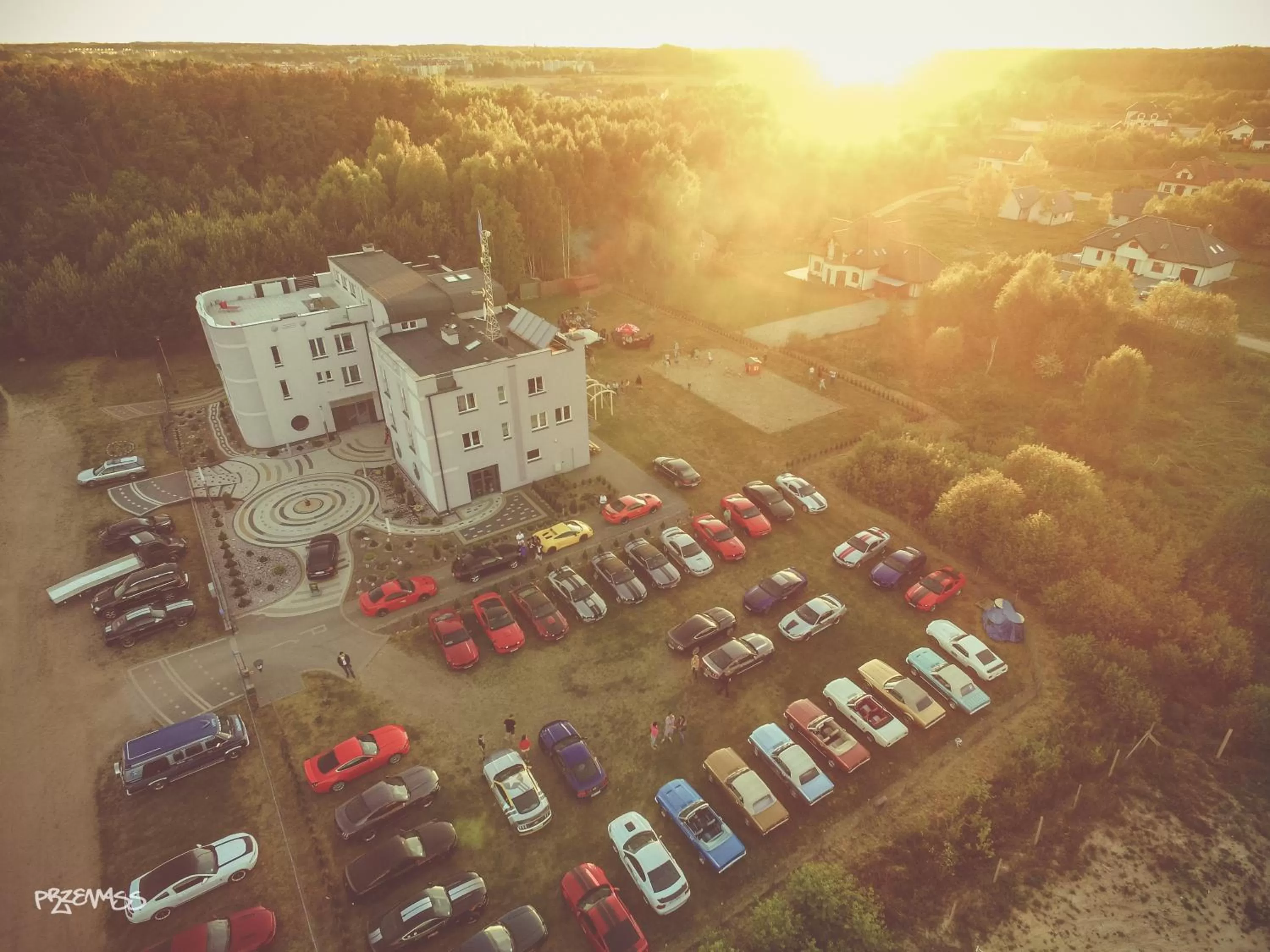 Bird's eye view in Resident Rene