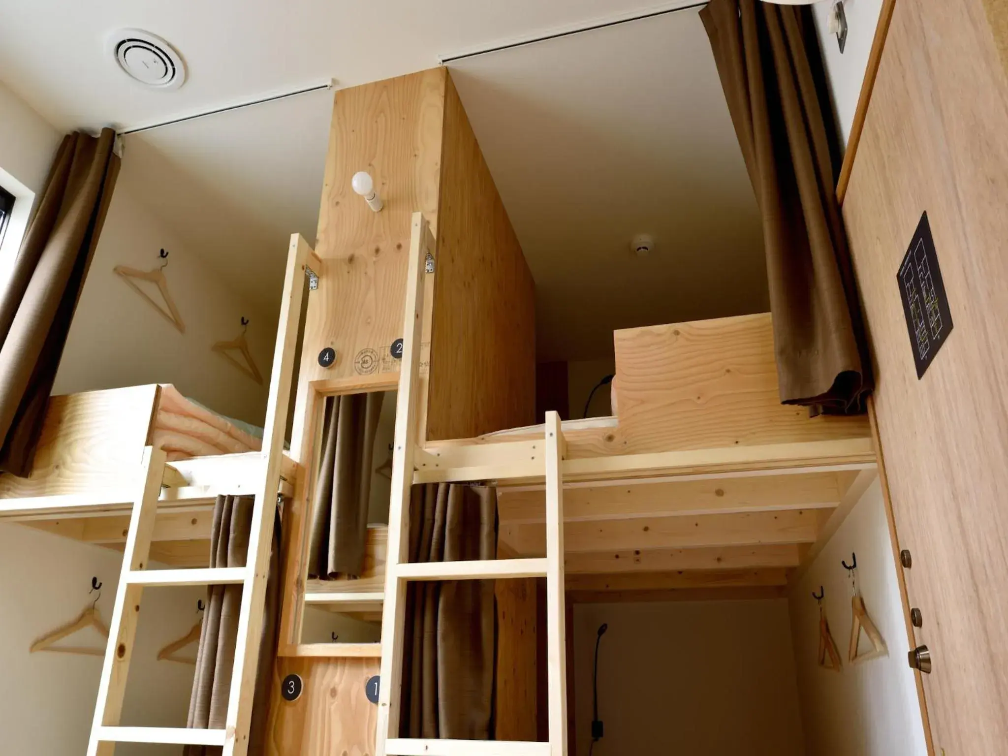 Photo of the whole room, Bunk Bed in Hostel Mitsuwaya Osaka