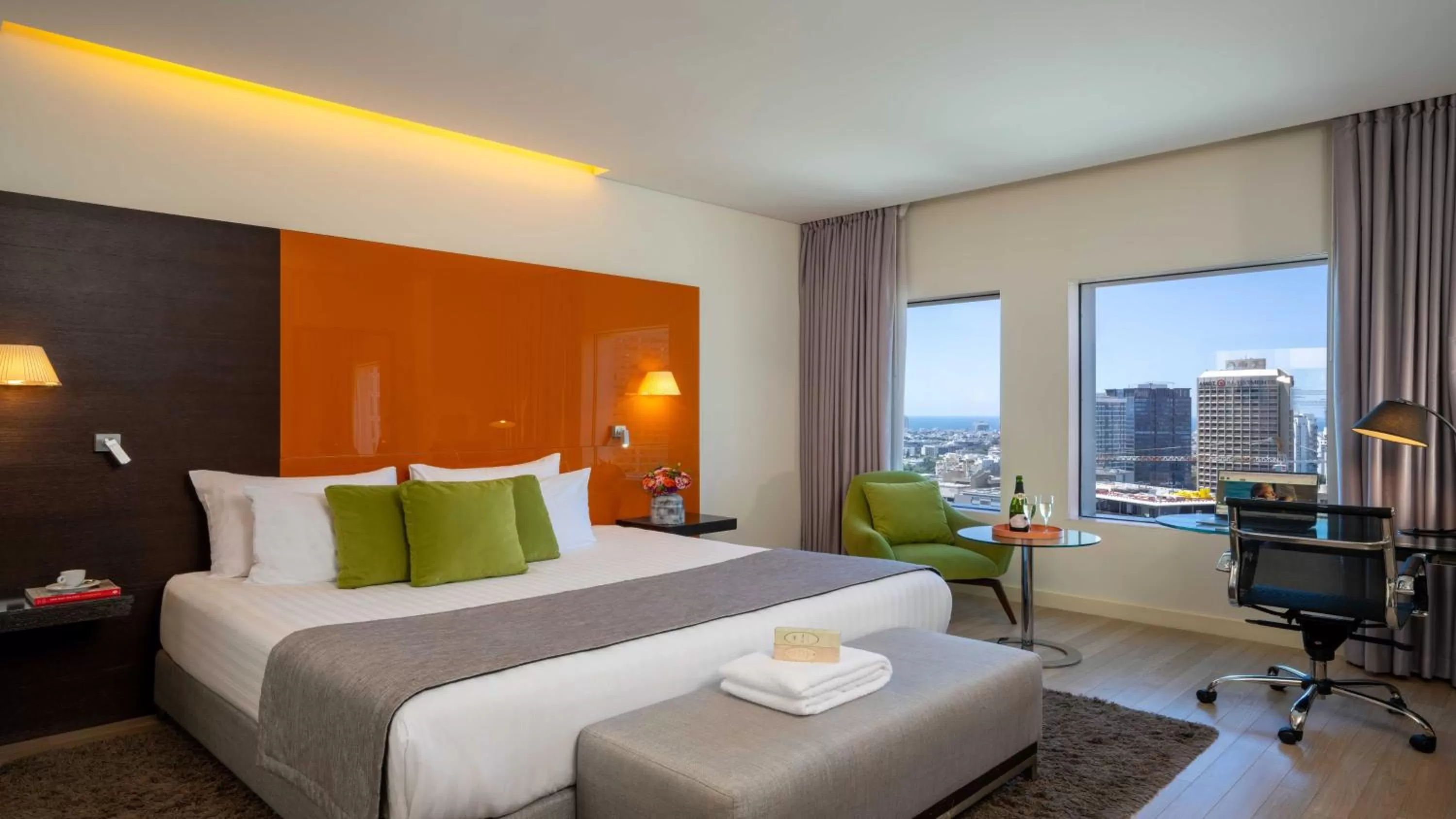 Bed in Crowne Plaza Tel Aviv City Center by IHG