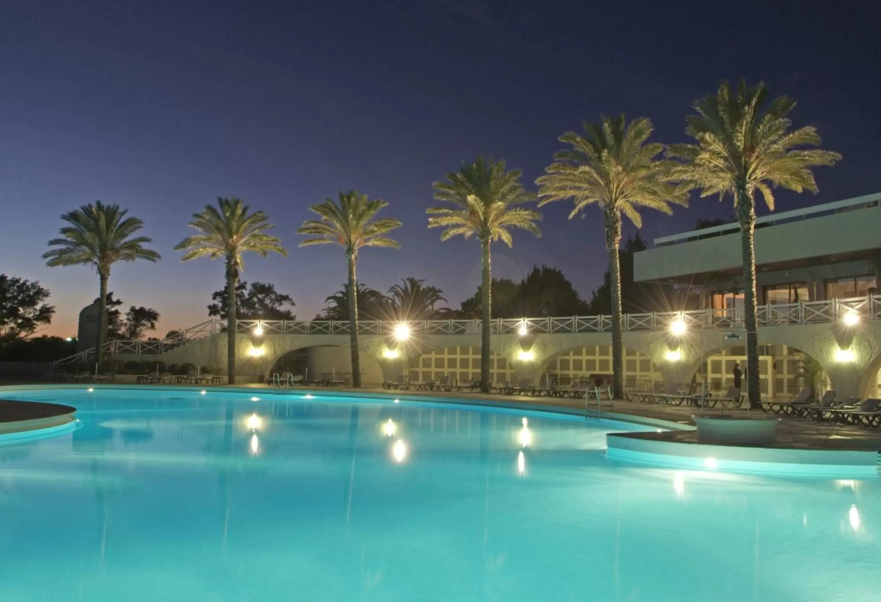 Night, Swimming Pool in Pestana Alvor Praia Premium Beach & Golf Resort