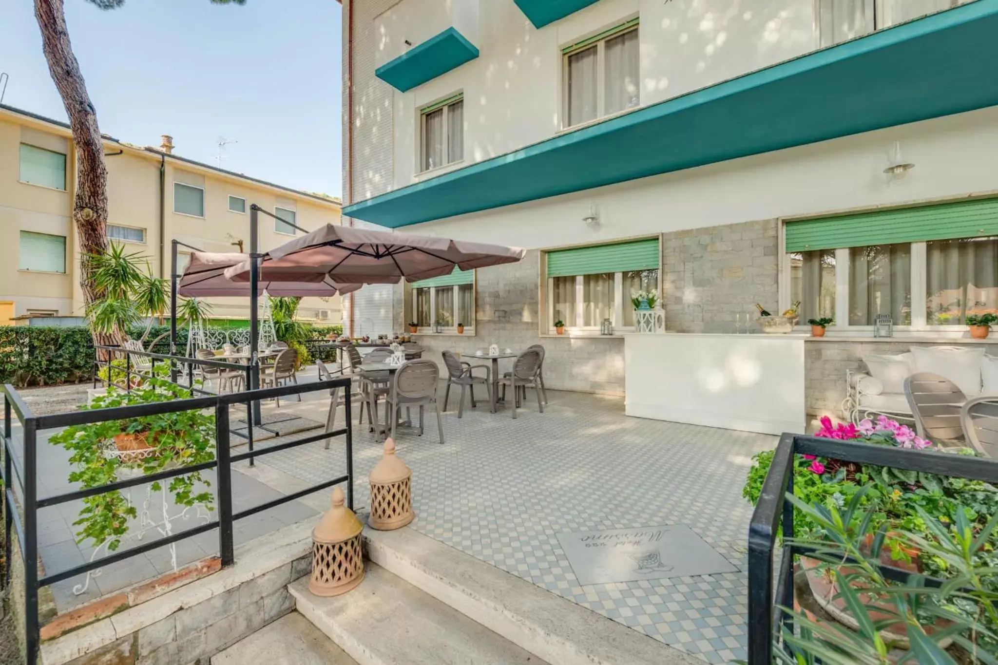 Balcony/Terrace in Hotel Massimo