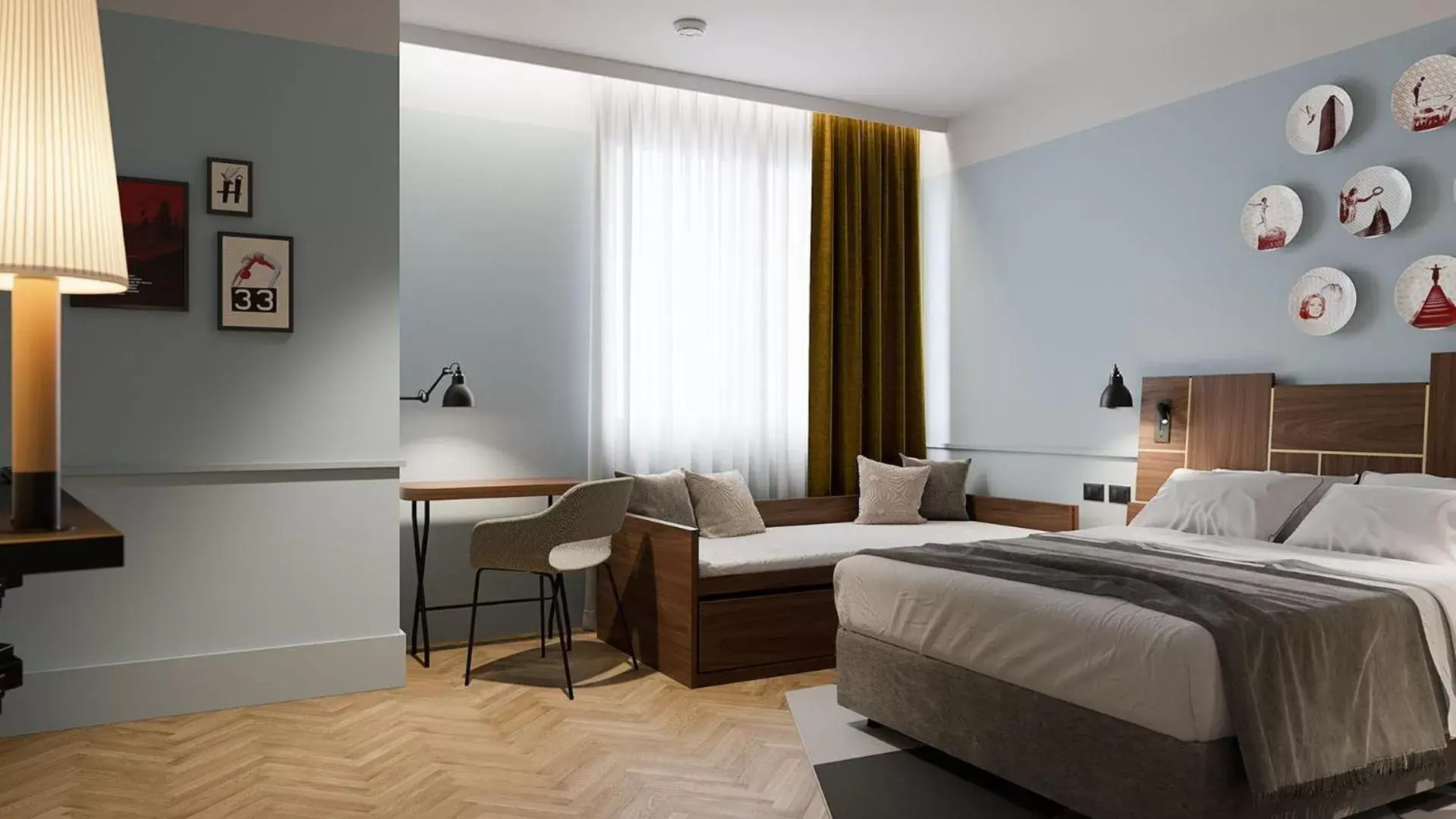 Photo of the whole room, Bed in Urban Hive Milano