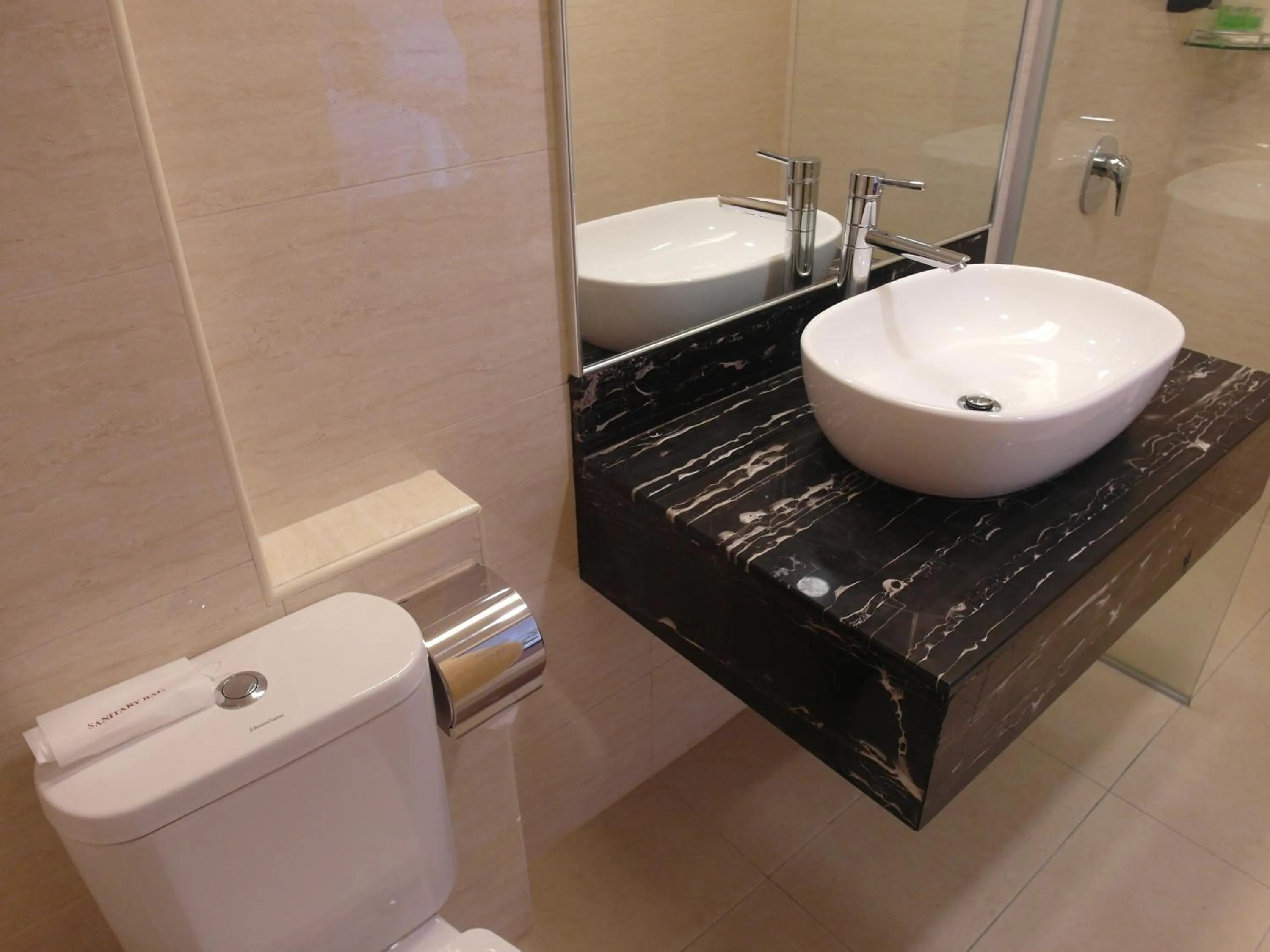 Bathroom in Metro Hotel @ KL Sentral